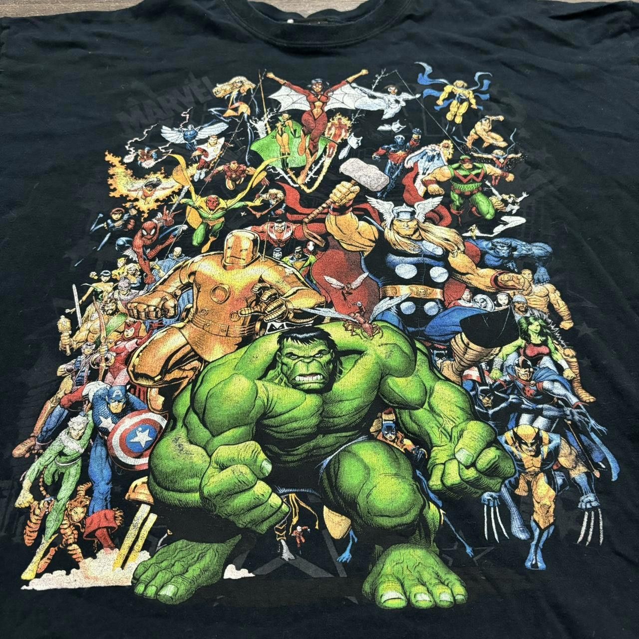 Marvel Comics vintage marvel superheroes t shirt 00s XXL Size US XXL / EU 58 / 5 - 4 Thumbnail