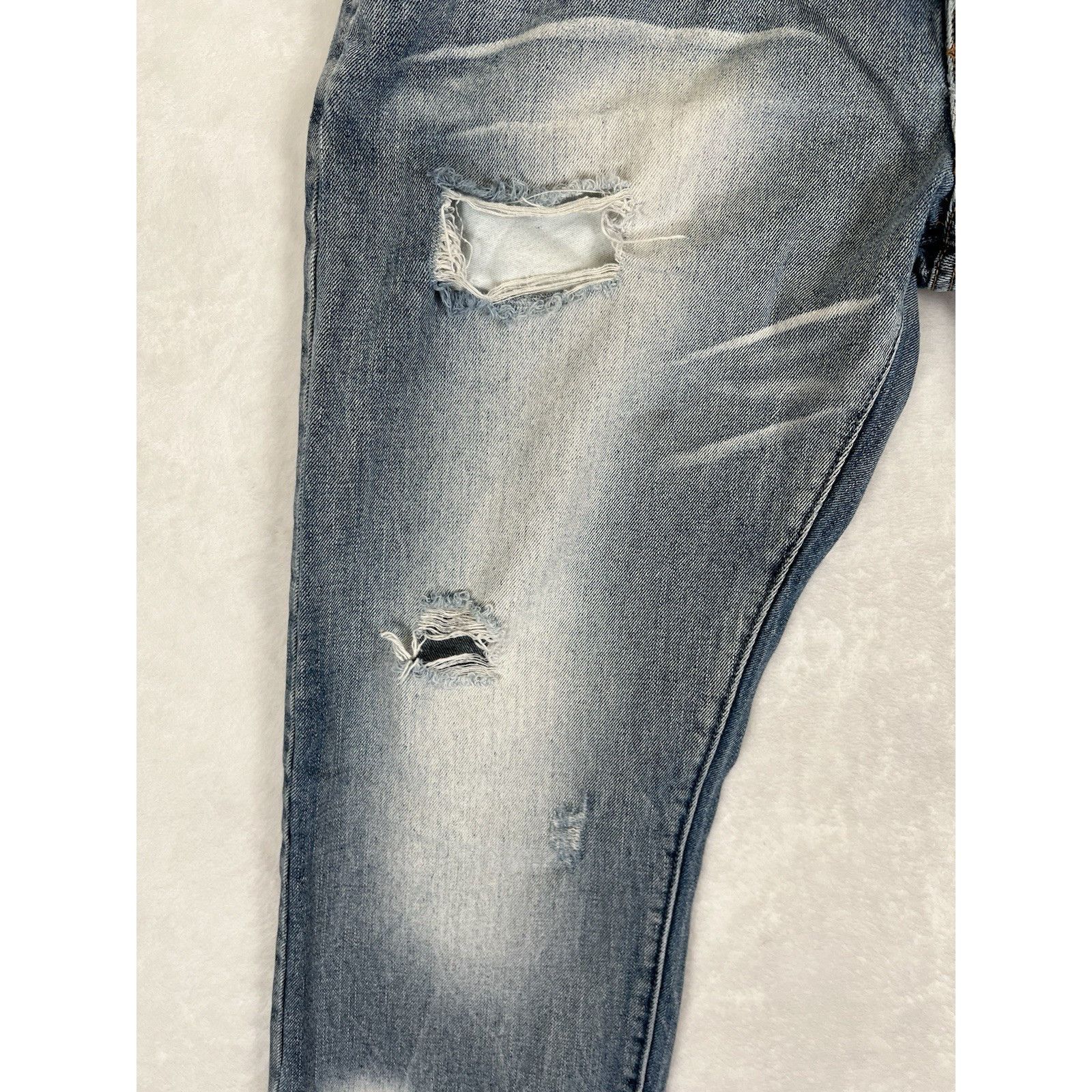 AKOO Akoo Denim Jeans Mens Size 38x34 Patchwork Y2K Size US 38 / EU 54 - 3 Thumbnail