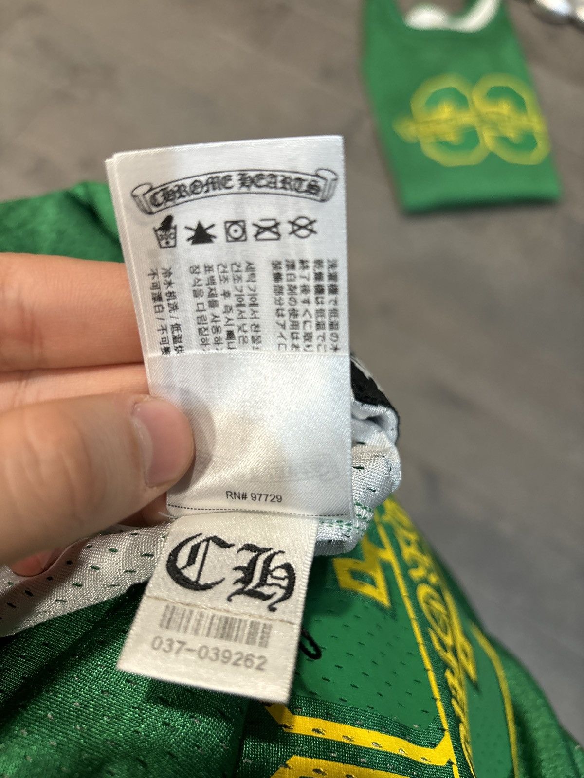 Chrome Hearts Chrome Hearts Green Reversible Jersey Size US L / EU 52-54 / 3 - 3 Thumbnail
