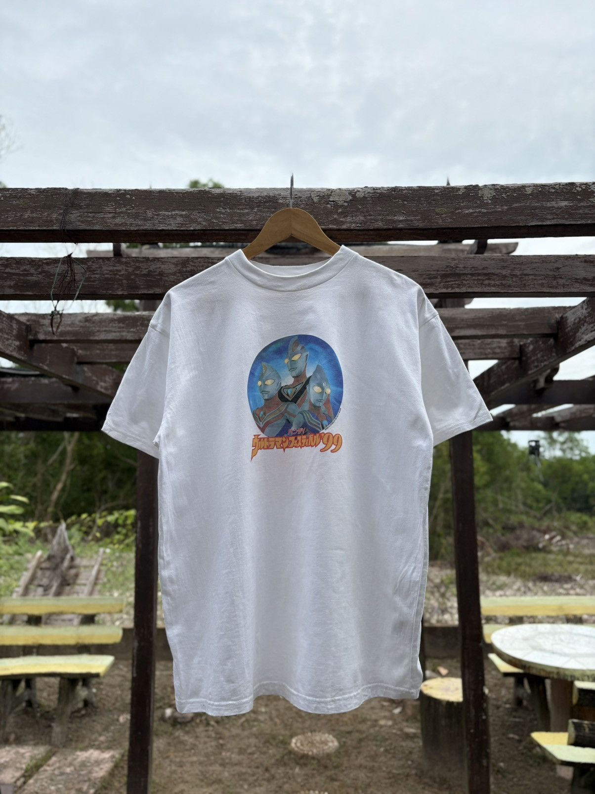 Japanese Brand Vintage 90s Ultraman TIGA DYNA GAIA T-Shirt Japanese Size US L / EU 52-54 / 3 - 3 Thumbnail