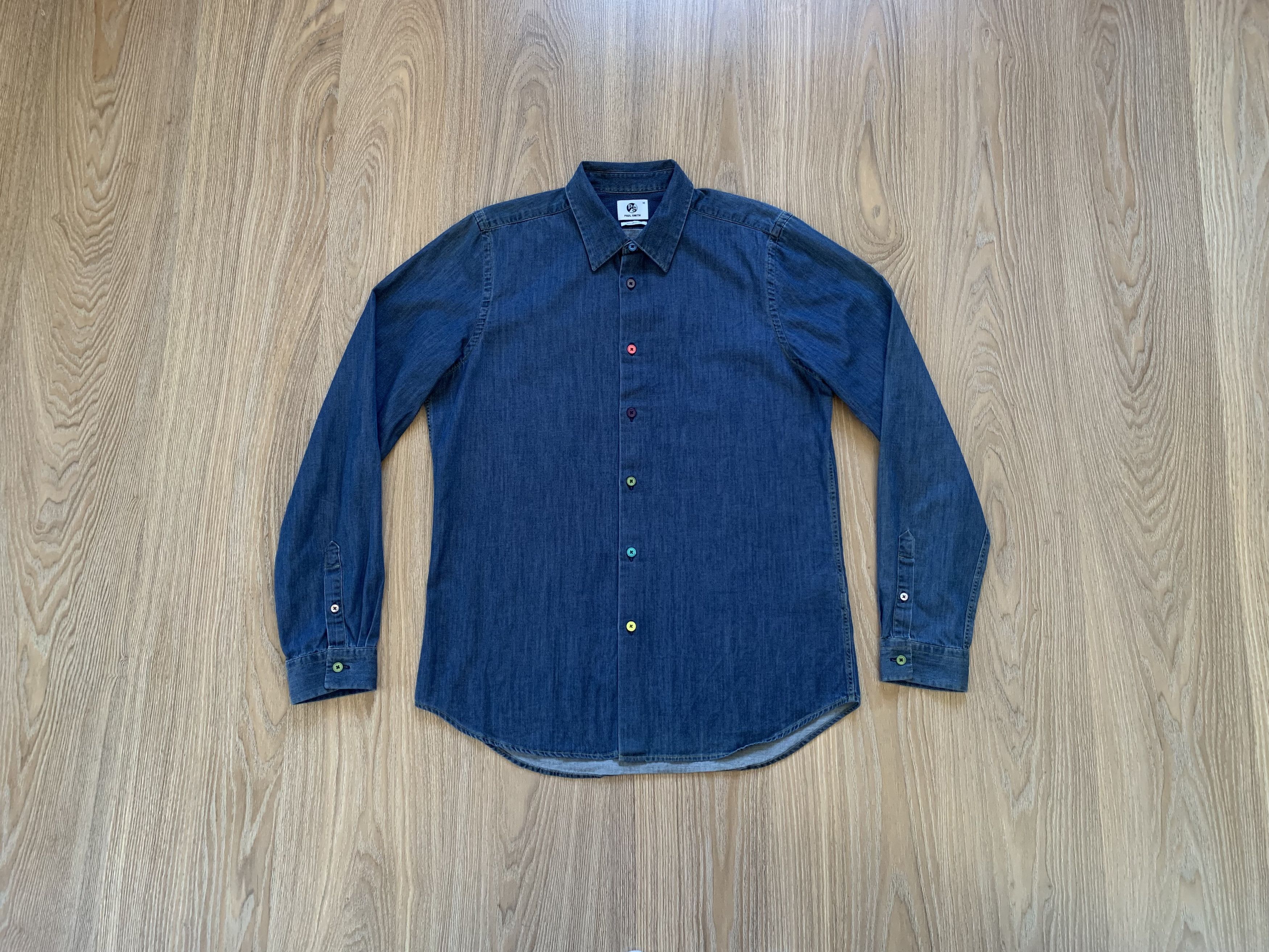 Designer × Paul Smith Paul Smith Denim Jeans Shirt Size US M / EU 48-50 / 2 - 9 Thumbnail