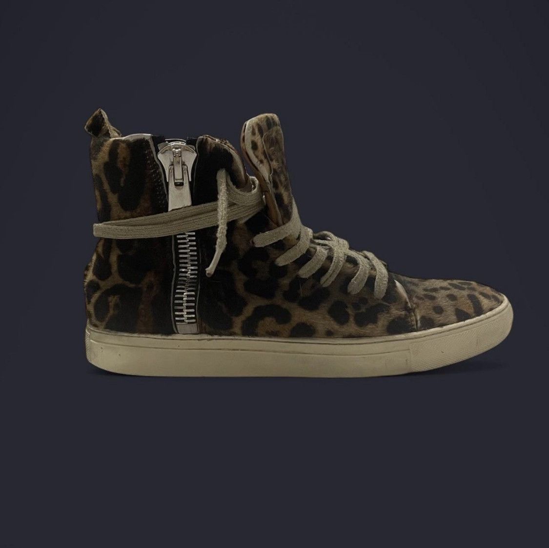 John Varvatos John varvatos 315 reid sneakers real abby leopard leather Size US 9 / EU 42 - 1 Thumbnail