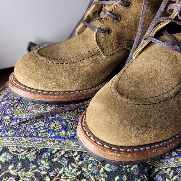 Red Wing Red Wings Clara Leather Suede Ankle High Heel Boots - 7b Size US 7 / IT 37 - 3 Thumbnail