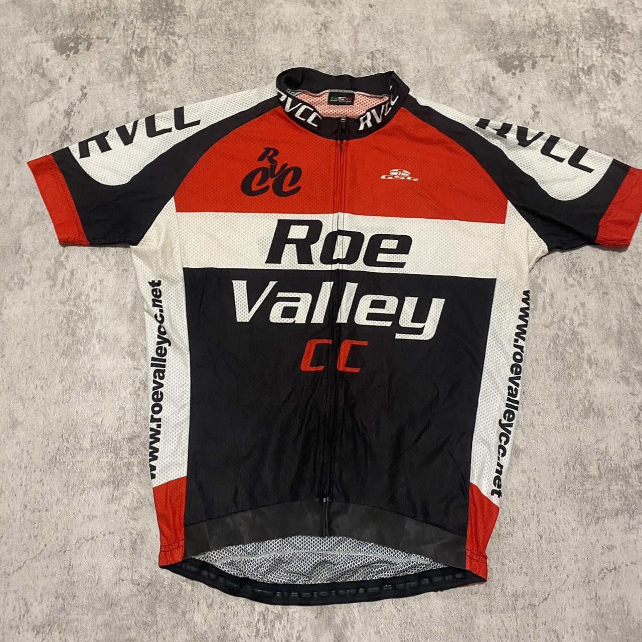 Other Black and red Roe Valley cycling jersey Size US M / EU 48-50 / 2 - 1 Thumbnail