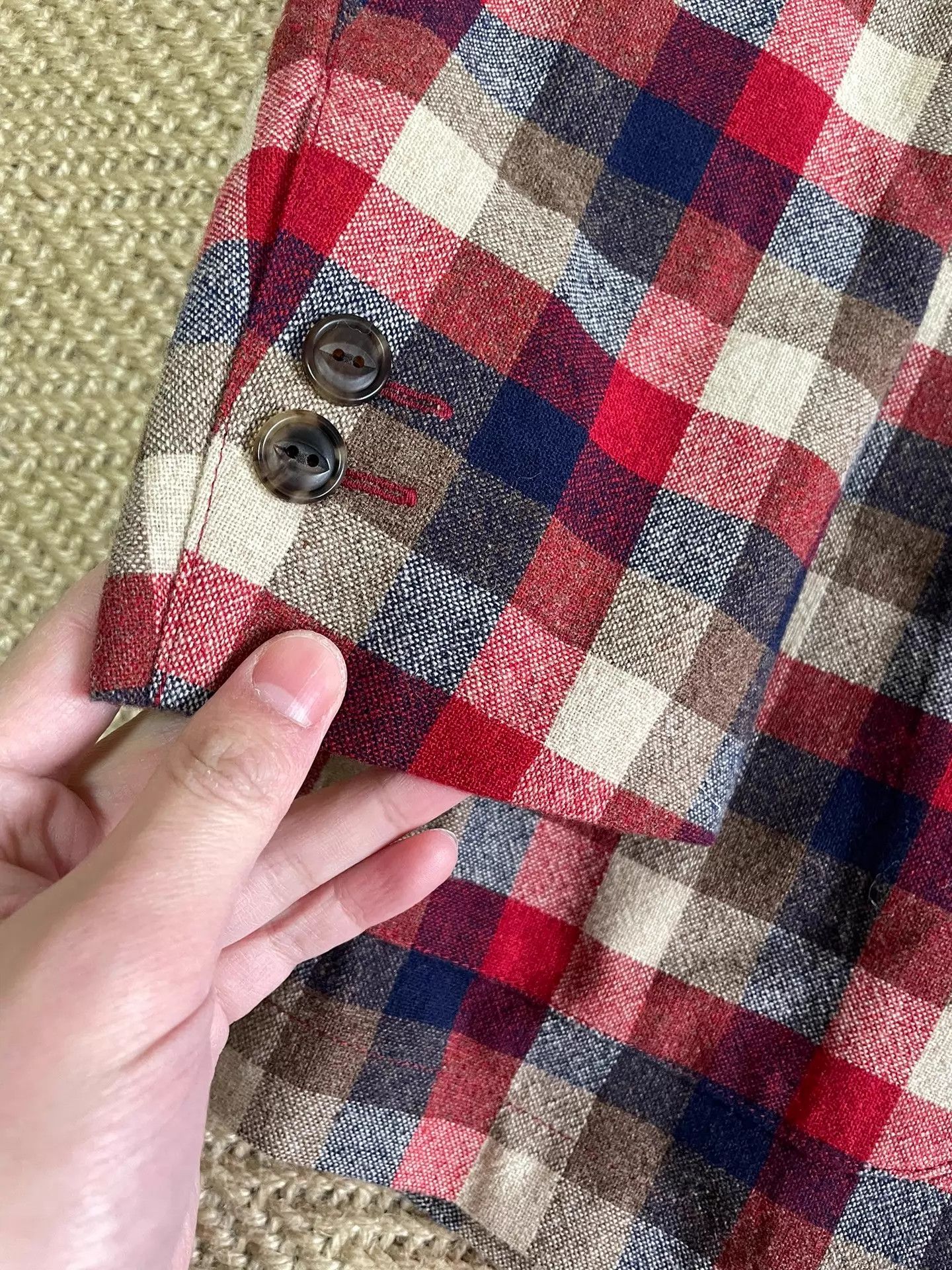 Bape BAPE Wool Blend Check Blazer S (Worn Once, Near New) Size US S / EU 44-46 / 1 - 5 Thumbnail