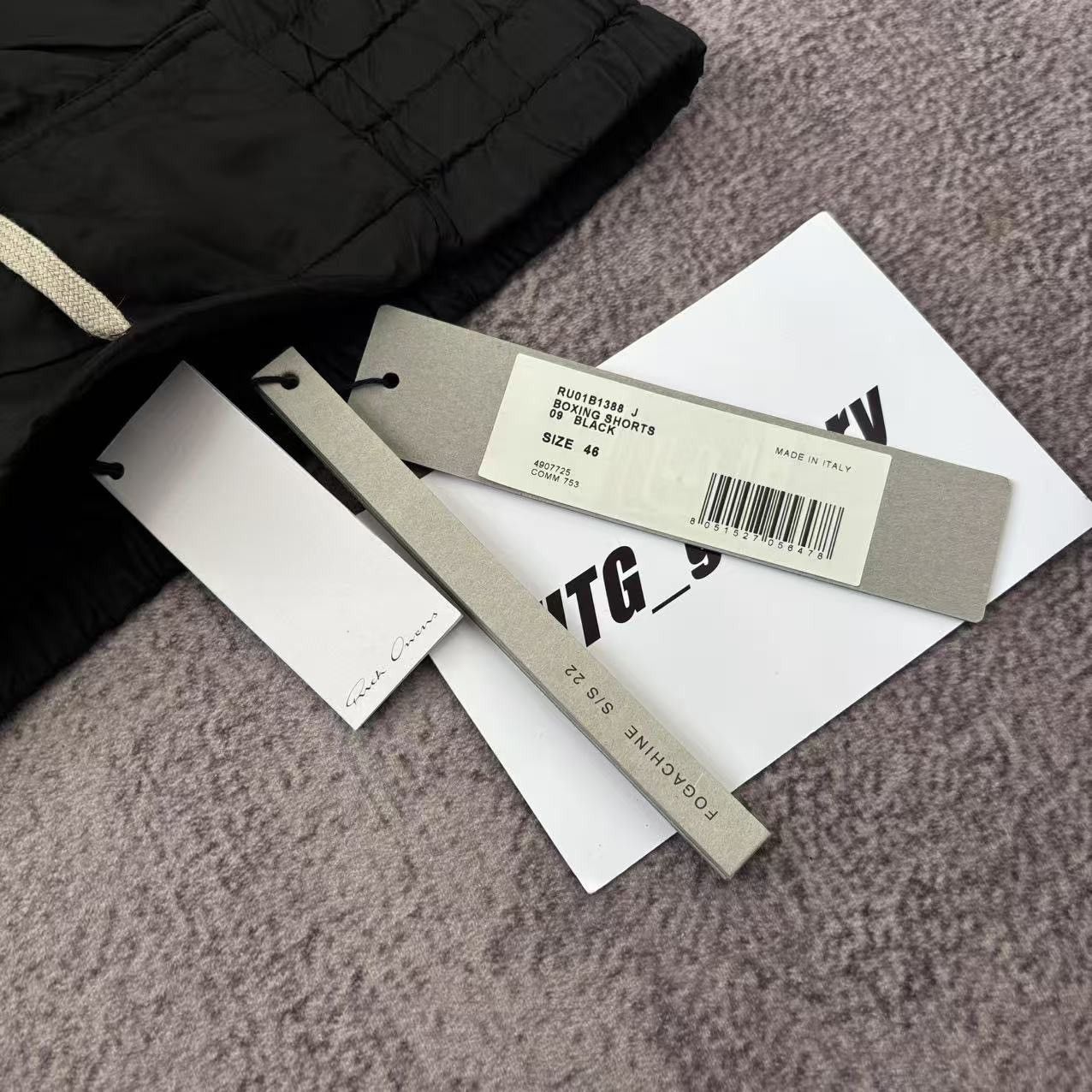 Rick Owens Rick Owens Boxing Shorts 22SS *size 46 Size US 30 / EU 46 - 6 Thumbnail