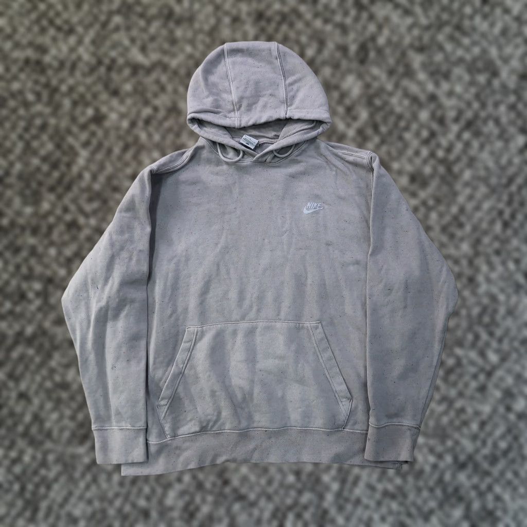 Nike Nike Hoodie Mens XL Logo Long Sleeve Hooded Sweatshirt Gray Size US XL / EU 56 / 4 - 1 Thumbnail