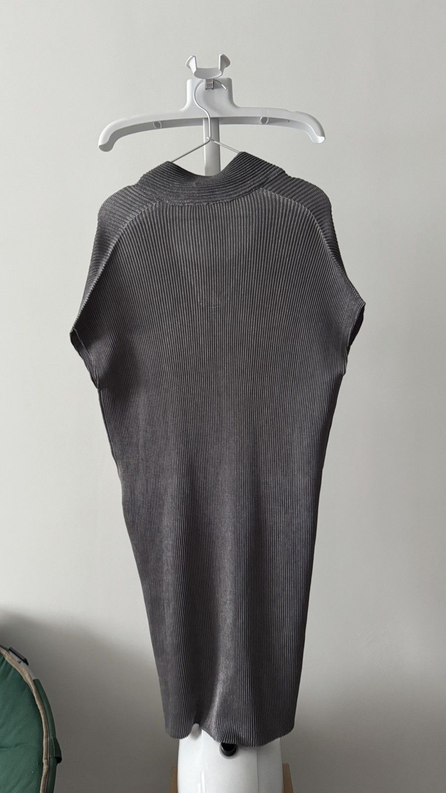 Pleats Please Issey Miyake Sleeveless Dress With Tie Neck Inspired Pleats Please Miyake Size M / US 6-8 / IT 42-44 - 7 Thumbnail