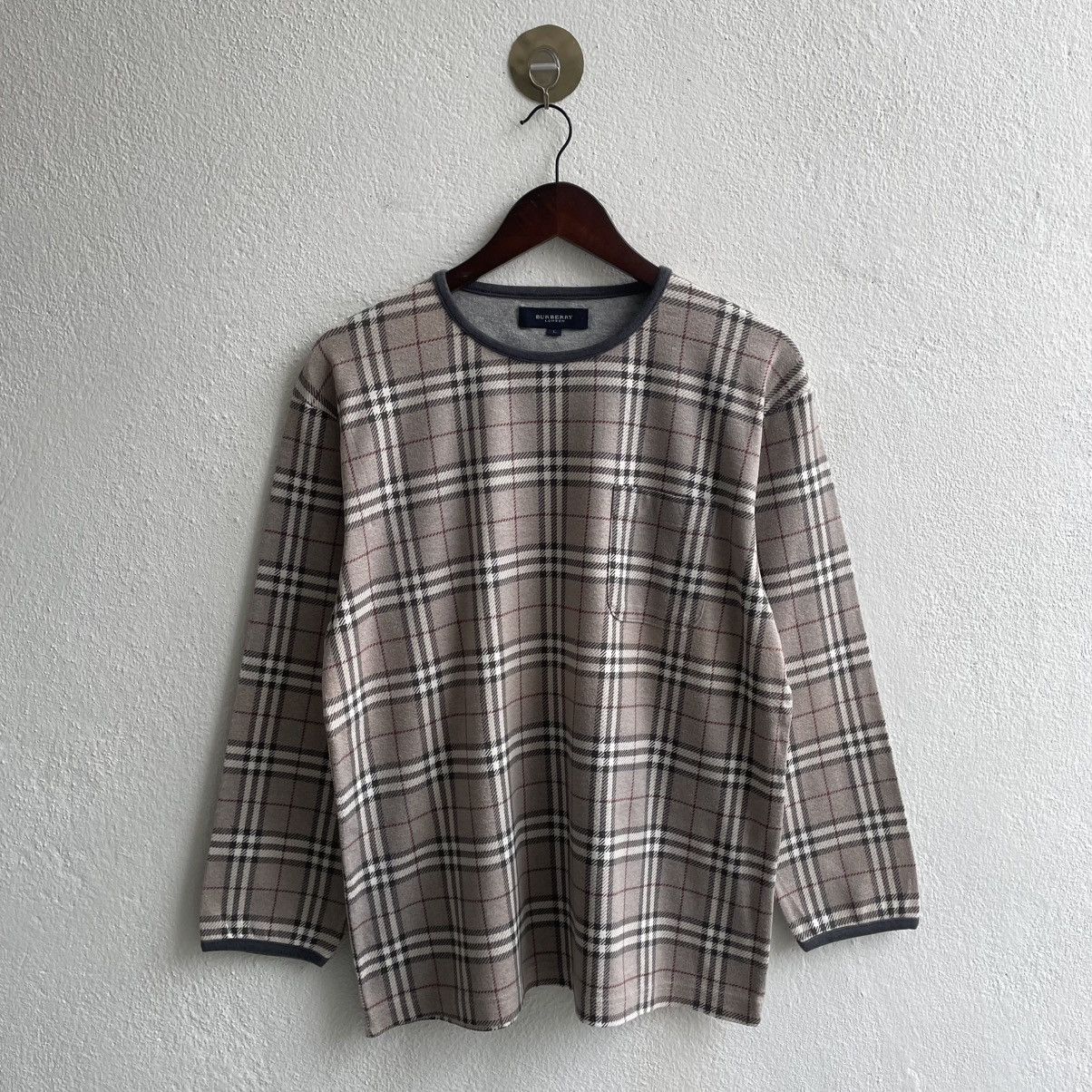 Burberry Burberry London "Nova Check Plaid Pattern" Longsleeve Shirts Size US L / EU 52-54 / 3 - 1 Thumbnail