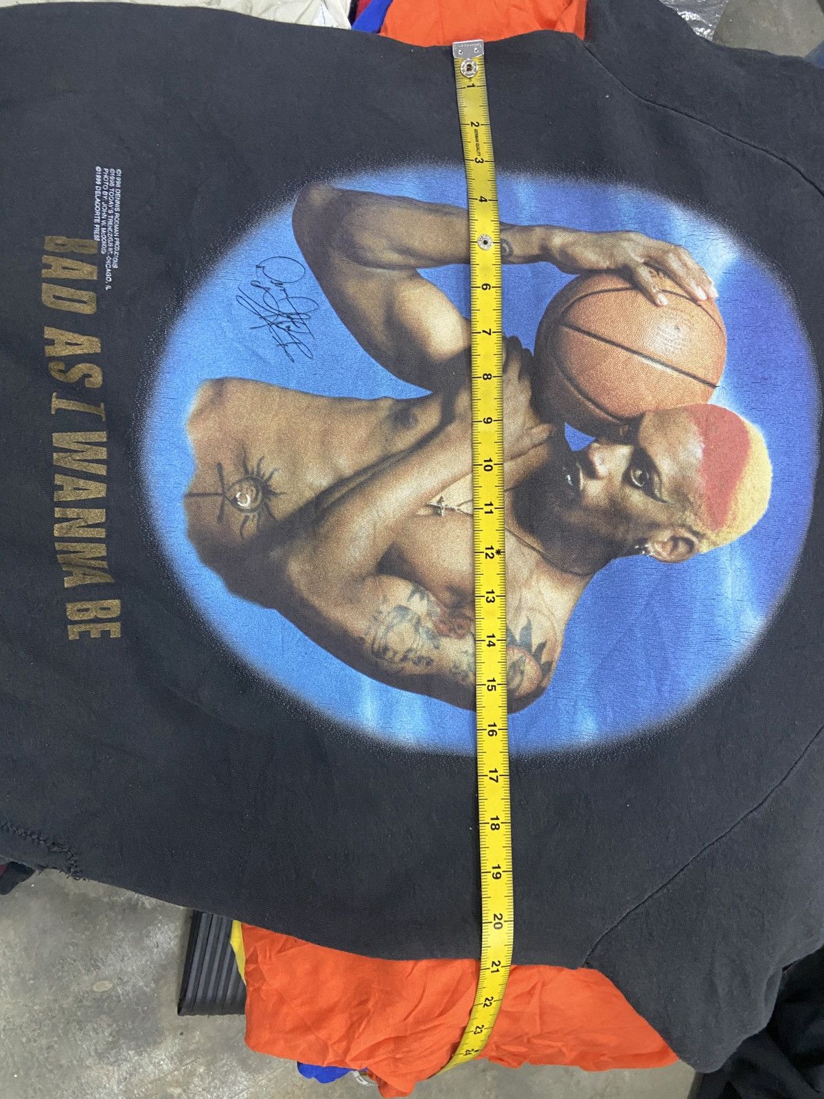 Vintage Dennis Rodman Rare 90s sweatshirt Size US M / EU 48-50 / 2 - 7 Thumbnail