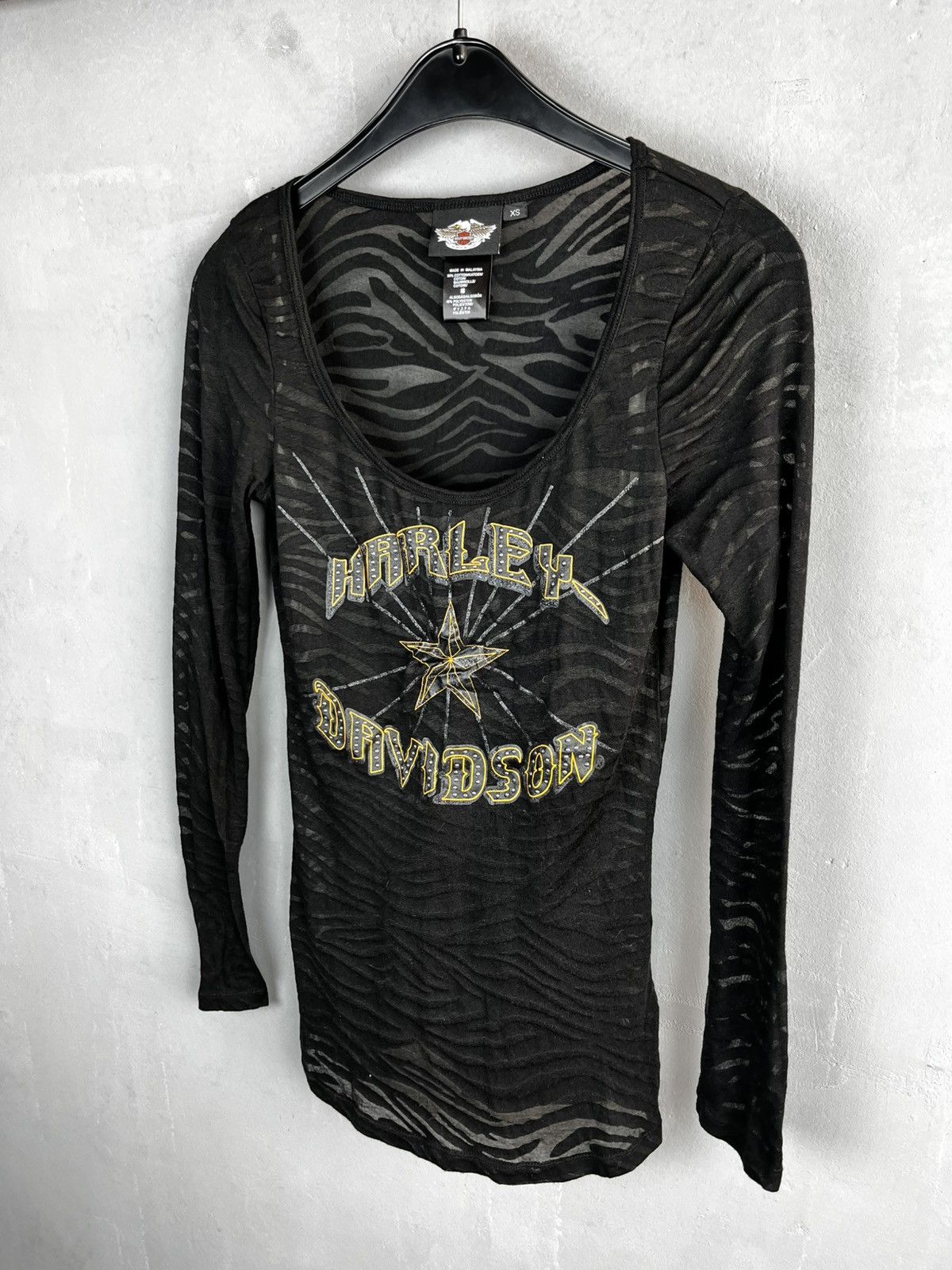 Harley Davidson Harley Davidson vintage long sleeve Size XS / US 0-2 / IT 36-38 - 2 Thumbnail