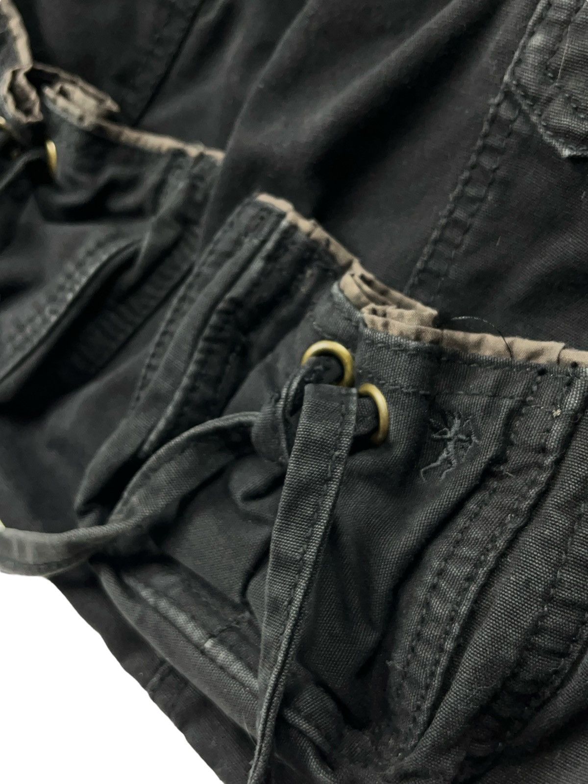 Japanese Brand Vintage y2k Handle Bag Multi Pocket Diesel Style Size ONE SIZE - 8 Thumbnail