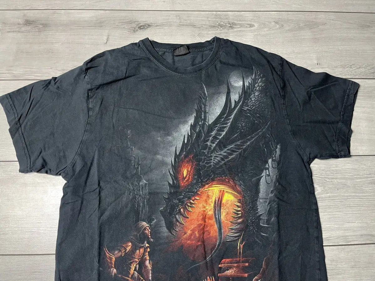 Band Tees Vintage Dragon Tshirt Japanese size XLarge Size US XL / EU 56 / 4 - 3 Thumbnail
