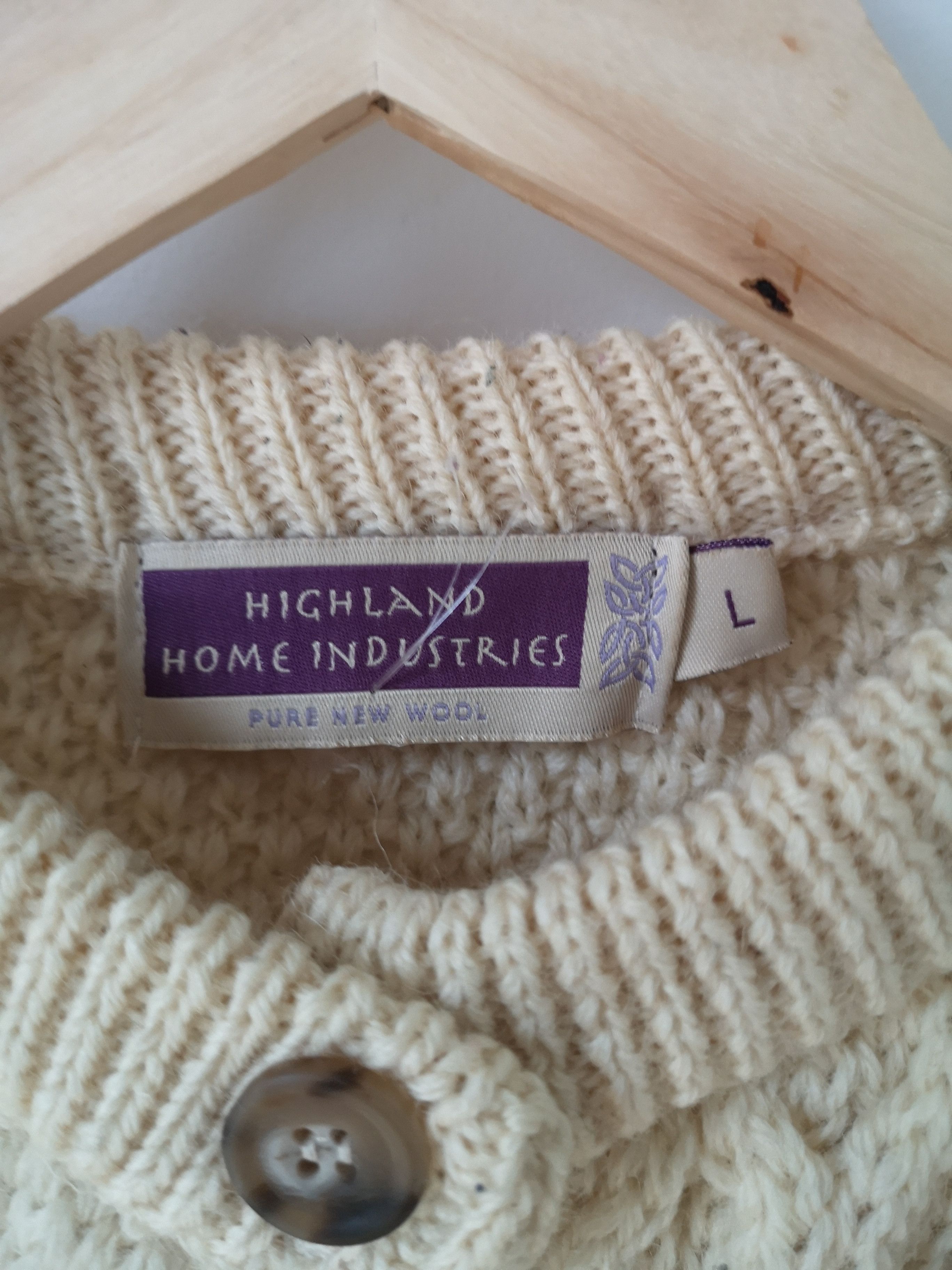 Vintage wool sweater size L Size L / US 10 / IT 46 - 6 Thumbnail
