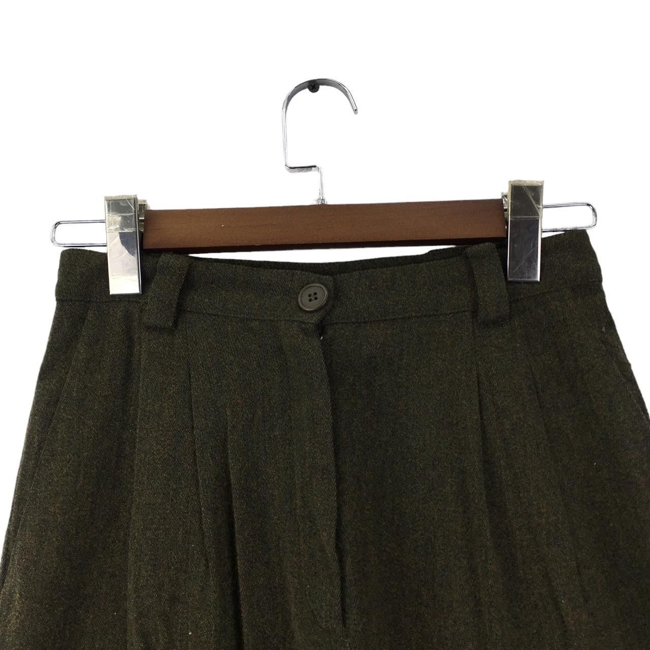 Krizia Vtg 90’ KRIZIA POI Made In ITALY Minimalist Green Pant Size 26" / US 2 / IT 38 - 2 Thumbnail