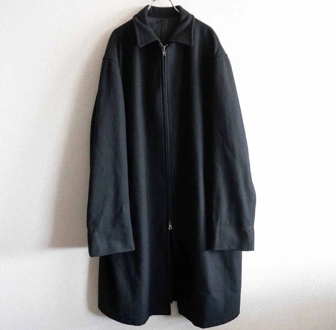 Yohji Yamamoto Yohji Yamamoto 1990s wool coat Size US L / EU 52-54 / 3 - 1 Thumbnail