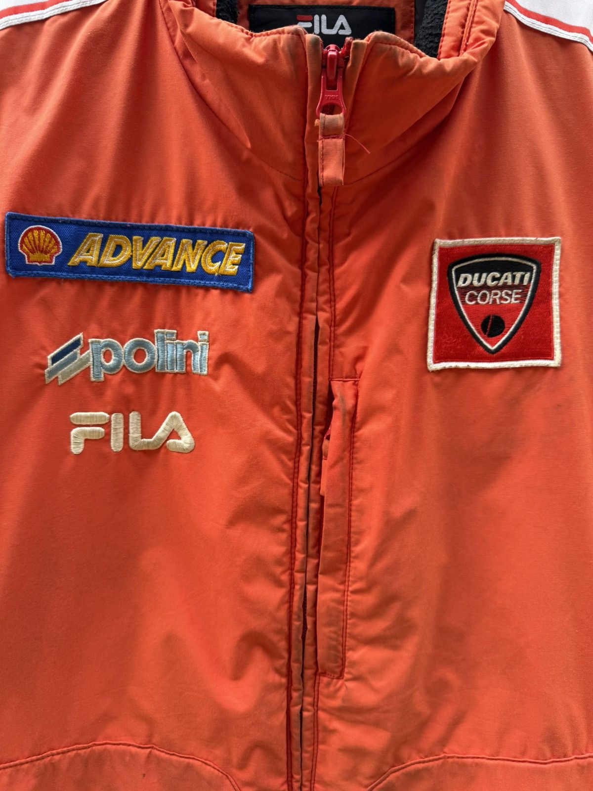 Ducati × Fila × Vintage Vintage Fila X Ducati Corse Official Vest Jacket Size US M / EU 48-50 / 2 - 3 Thumbnail