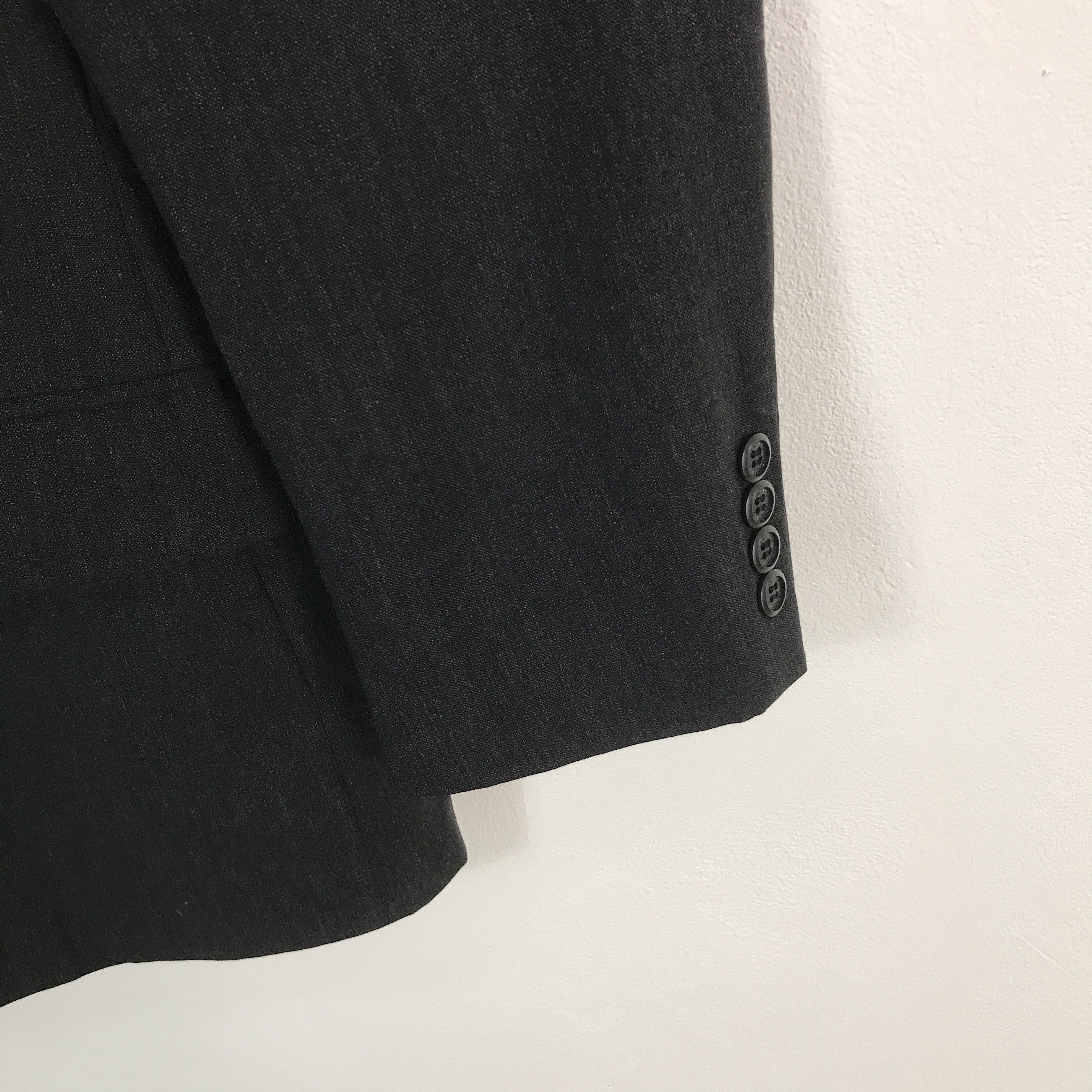 Japanese Brand × Moschino moschino Black Blazer coat jacket Size US L / EU 52-54 / 3 - 6 Thumbnail