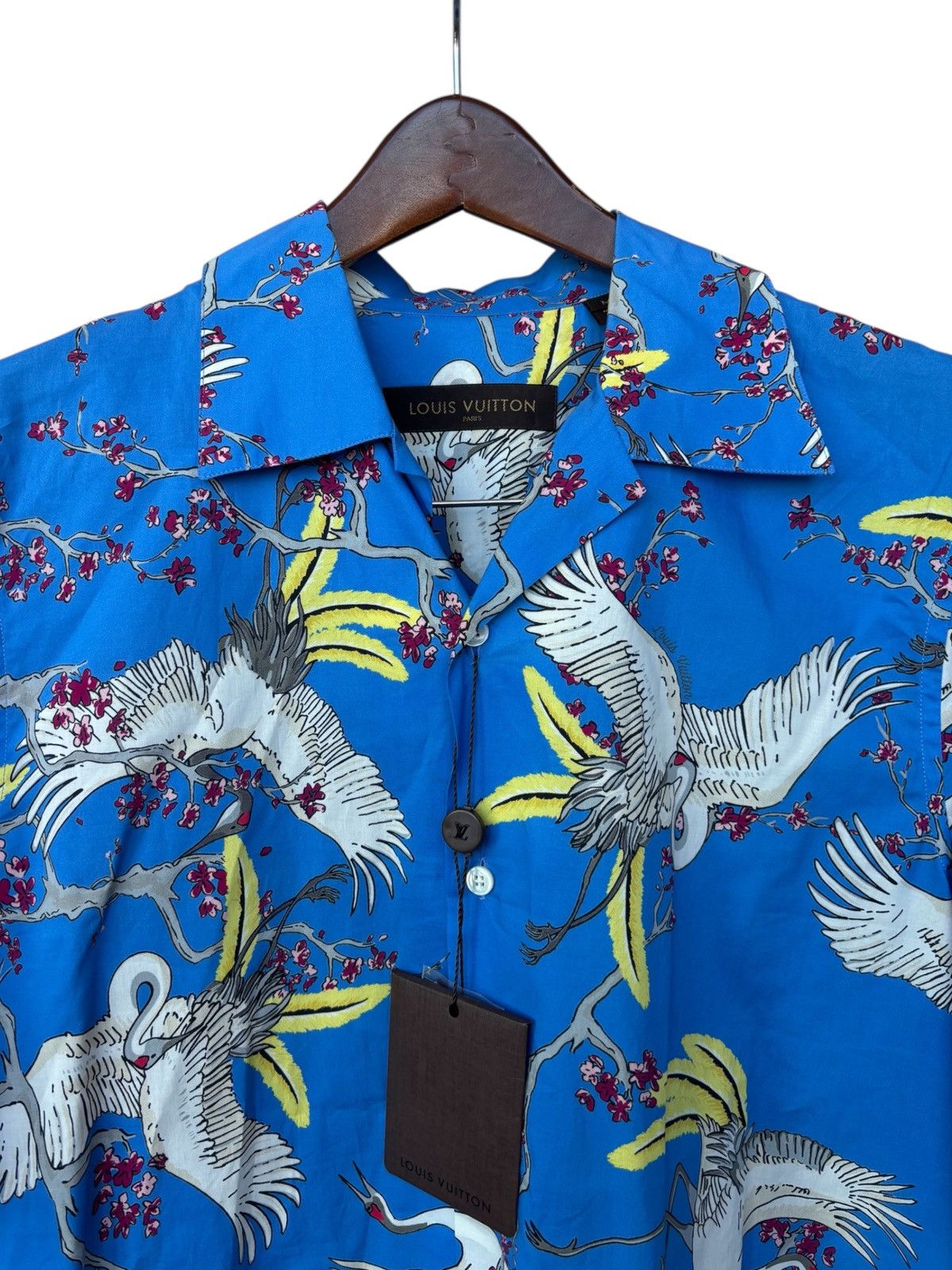 Louis Vuitton Louis Vuitton Crane Hawaii Shirt Size US M / EU 48-50 / 2 - 6 Thumbnail