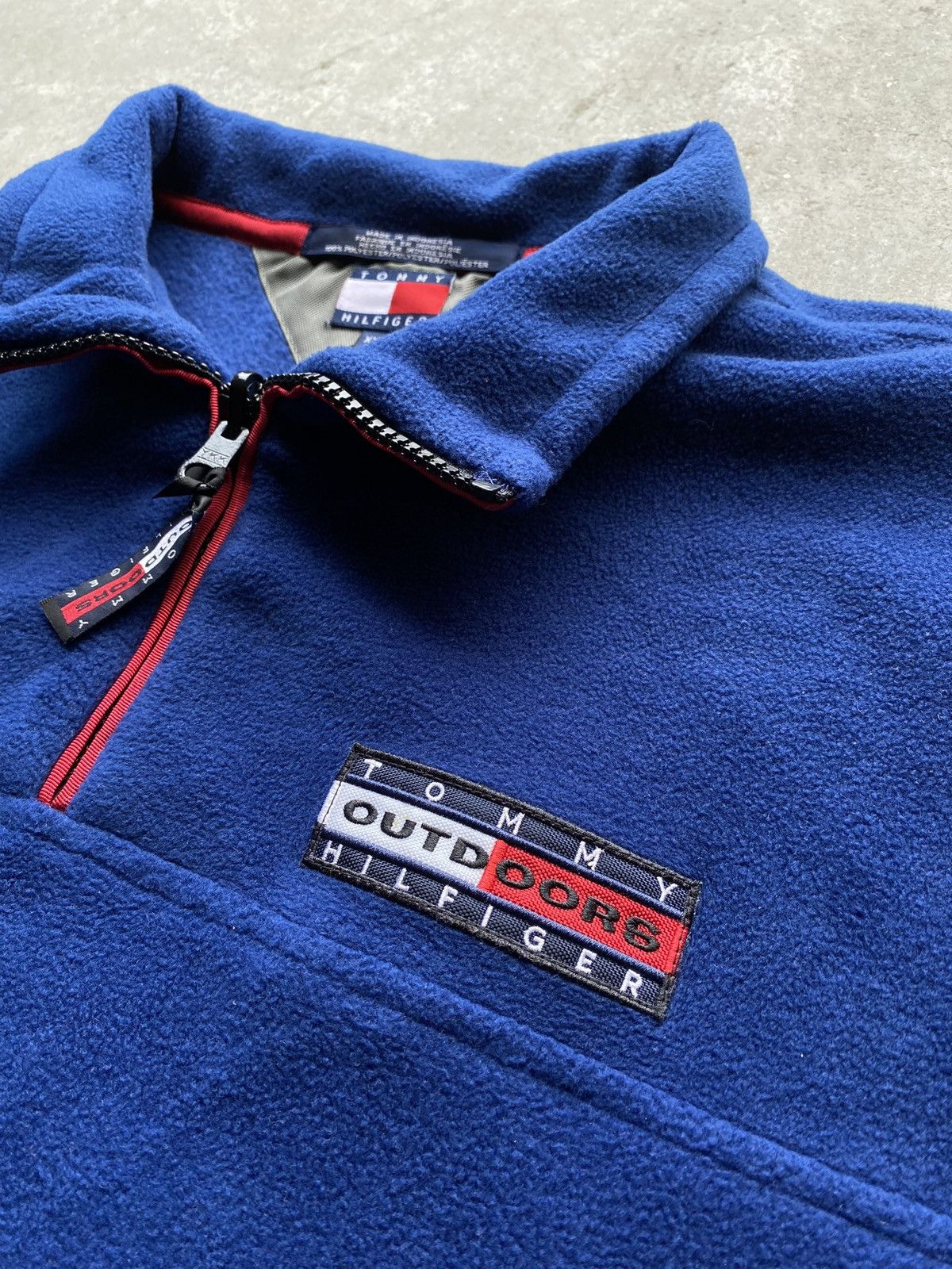 Tommy Hilfiger vintage 90s TOMMY HILFIGER OUTDDORS EXPEDITION fleece jacket Size US XXL / EU 58 / 5 - 7 Thumbnail