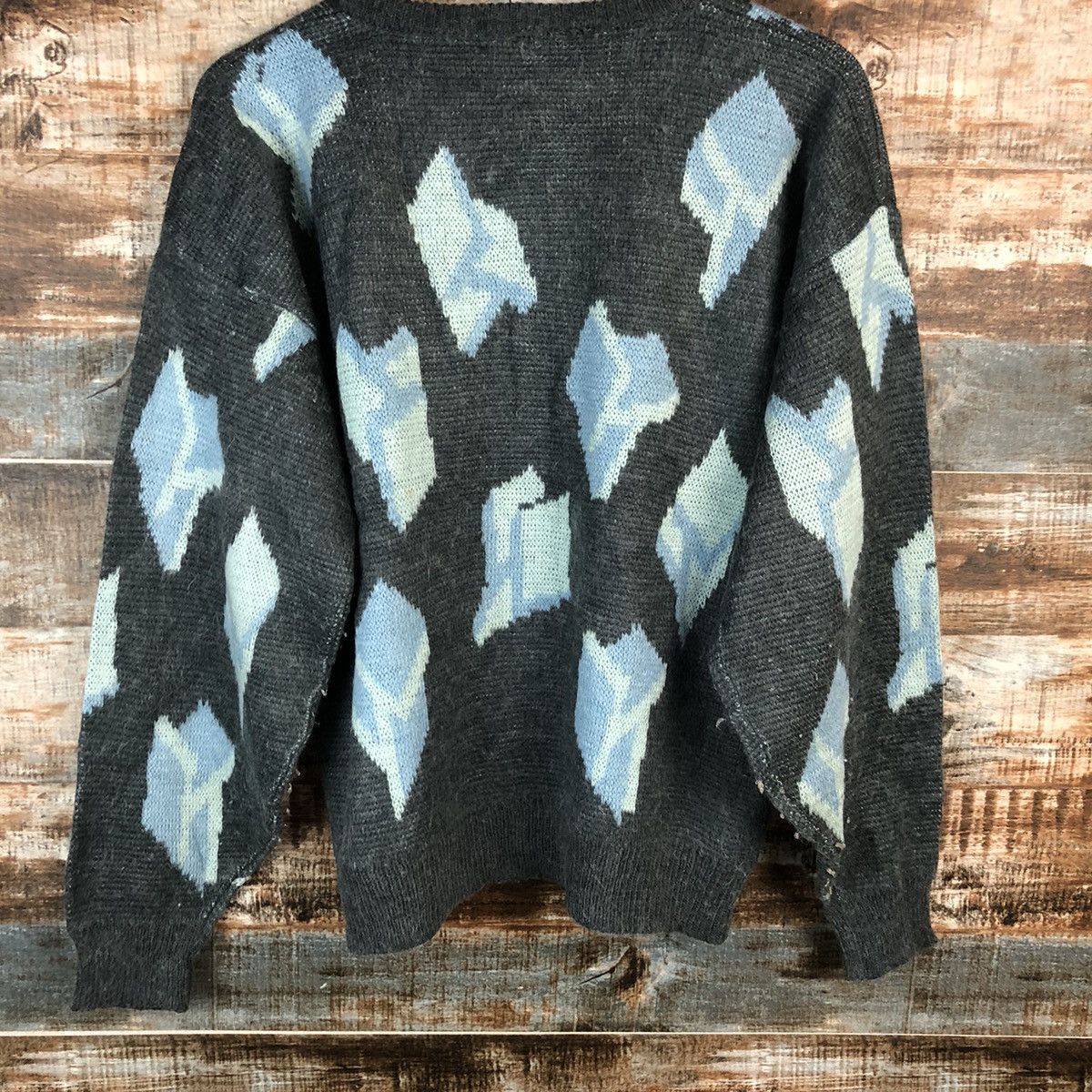Homespun Knitwear × Japanese Brand Last Sands vintage Grey Knitwear sweatshirt #A2243 Size US M / EU 48-50 / 2 - 14 Thumbnail
