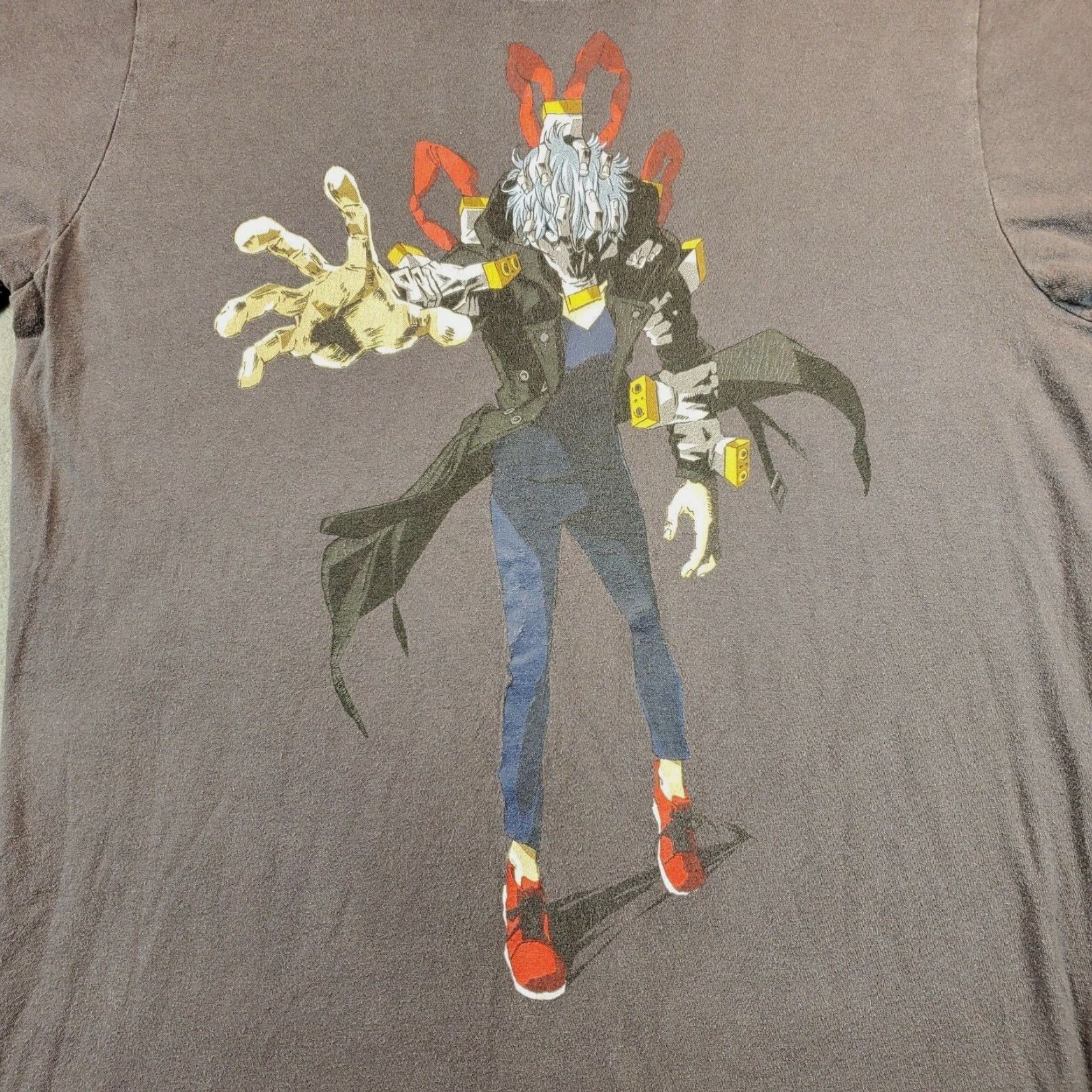 J Brand My Hero Academia Shirt Adult M Funimation Brand Gray Short Sleeve Anime Cotton T-Shirt Mens Graphic Tee Size US M / EU 48-50 / 2 - 2 Thumbnail