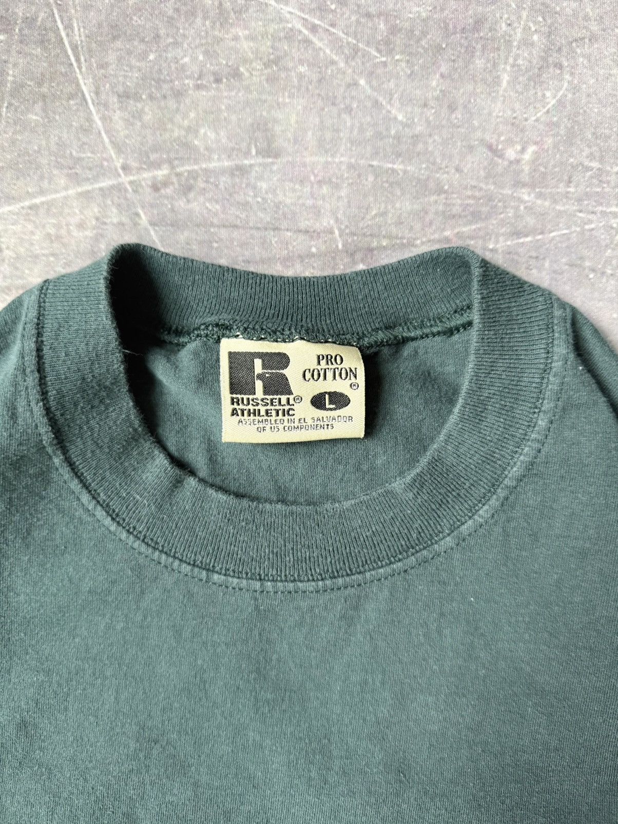 Russell Athletic Vintage 90s Russell Athletic T-Shirt (L) Size US L / EU 52-54 / 3 - 5 Thumbnail