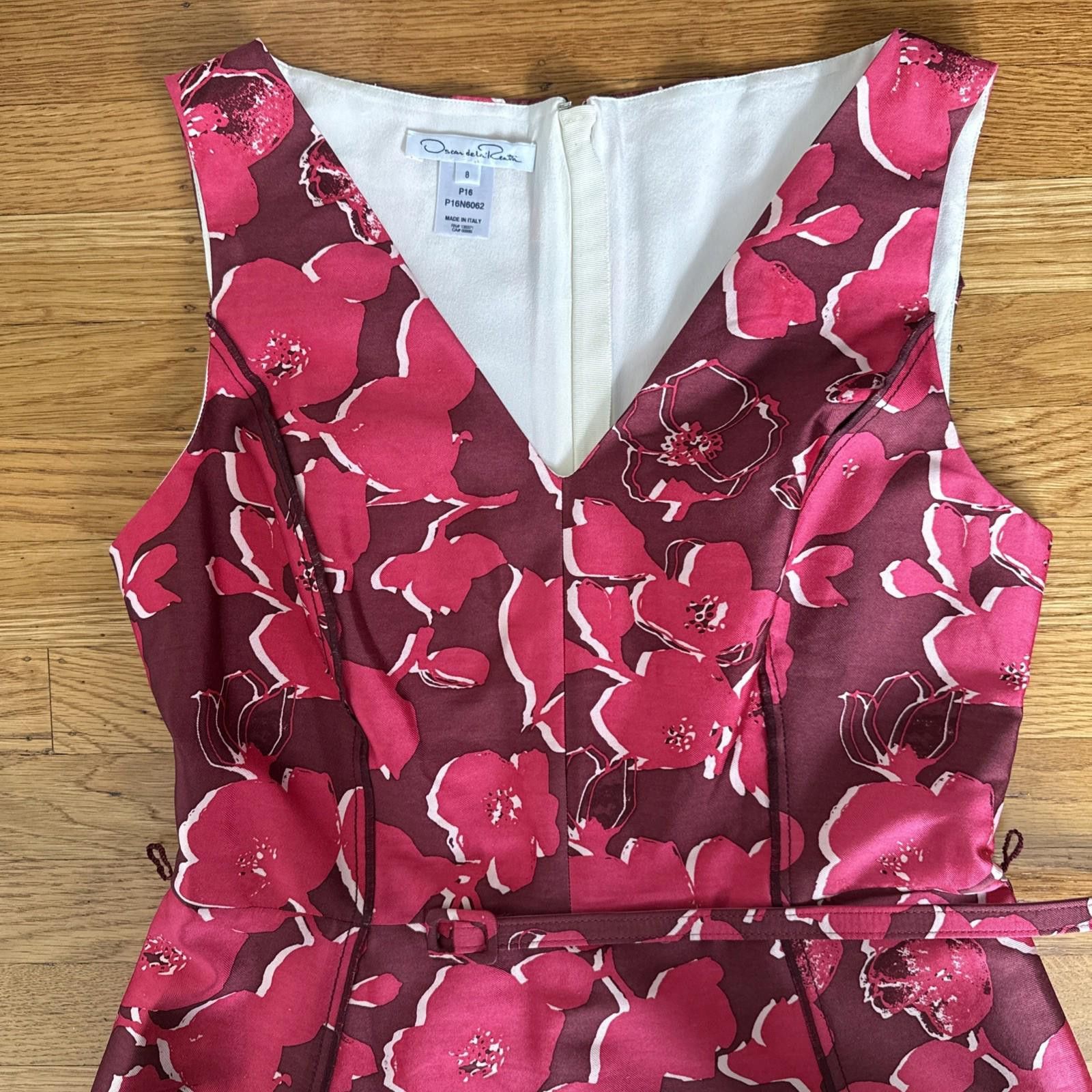 Oscar De La Renta Oscar de la Renta Floral Dress Size 8 Size M / US 6-8 / IT 42-44 - 2 Thumbnail