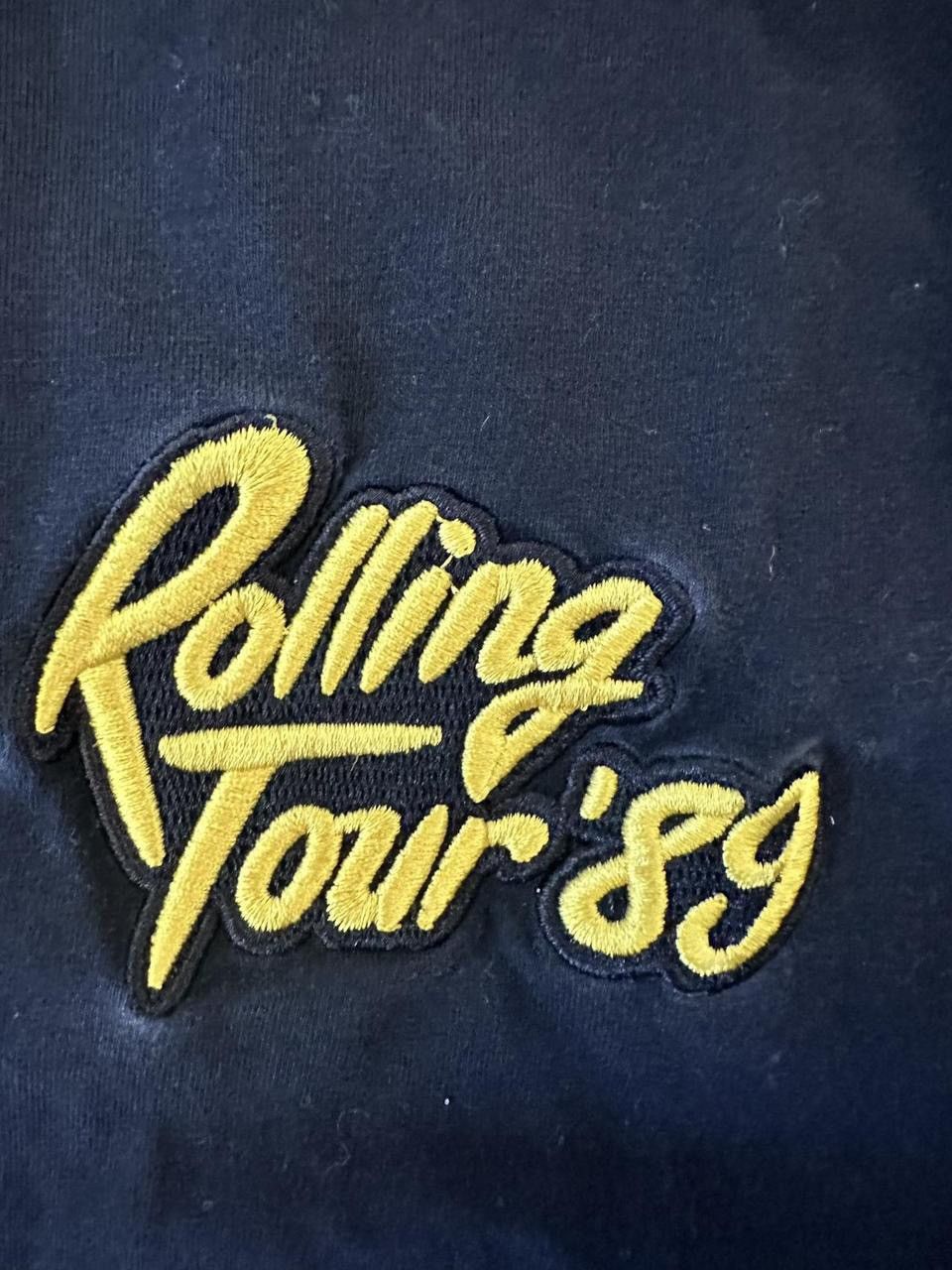 Other Survival Worn In Rolling Stones “Rolling Tour ’89” Black Tee Size S / US 4 / IT 40 - 5 Thumbnail