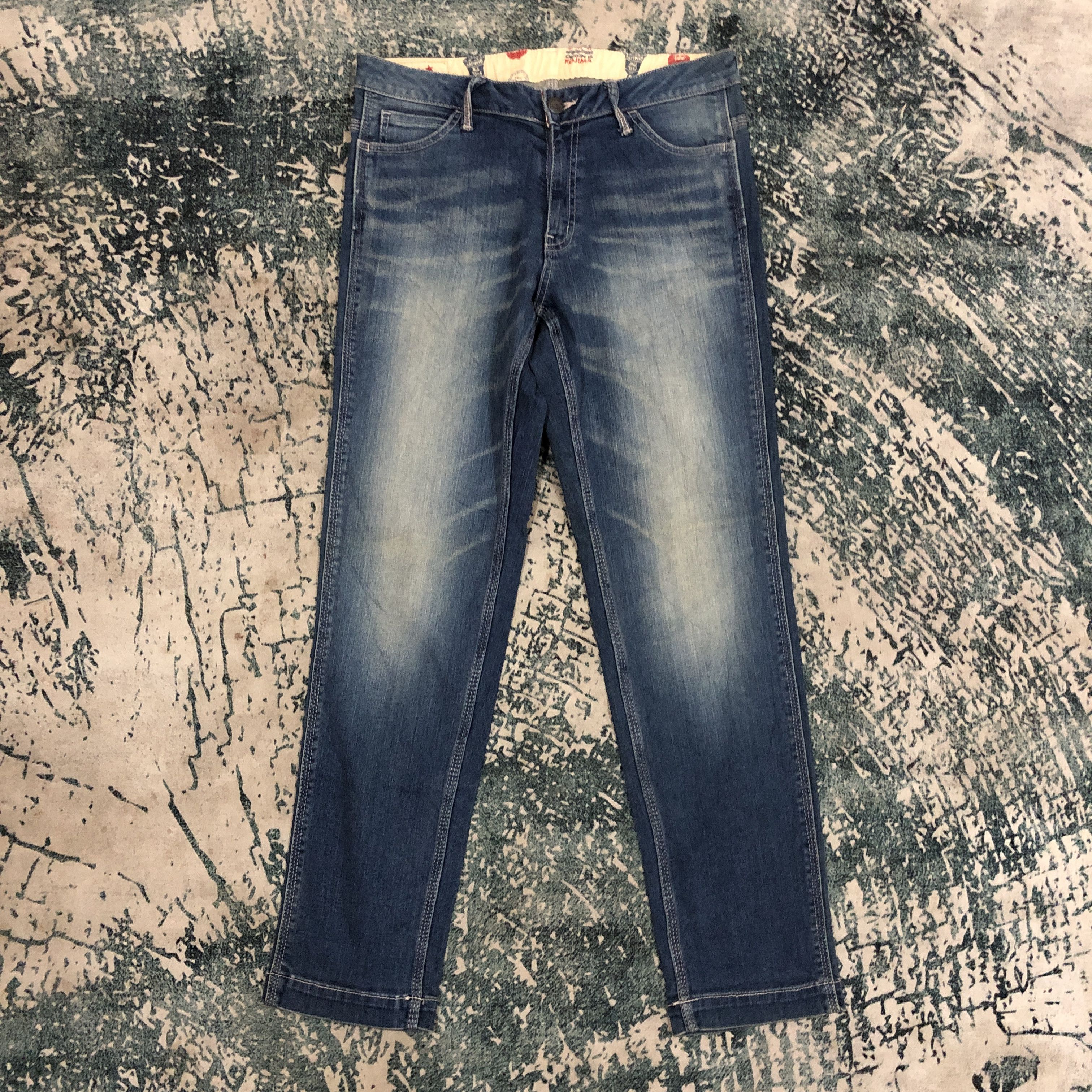 Japanese Brand Betty Smith Buckle Back Jeans Made In Kojima Japan Size 30" / US 8 / IT 44 - 1 Thumbnail