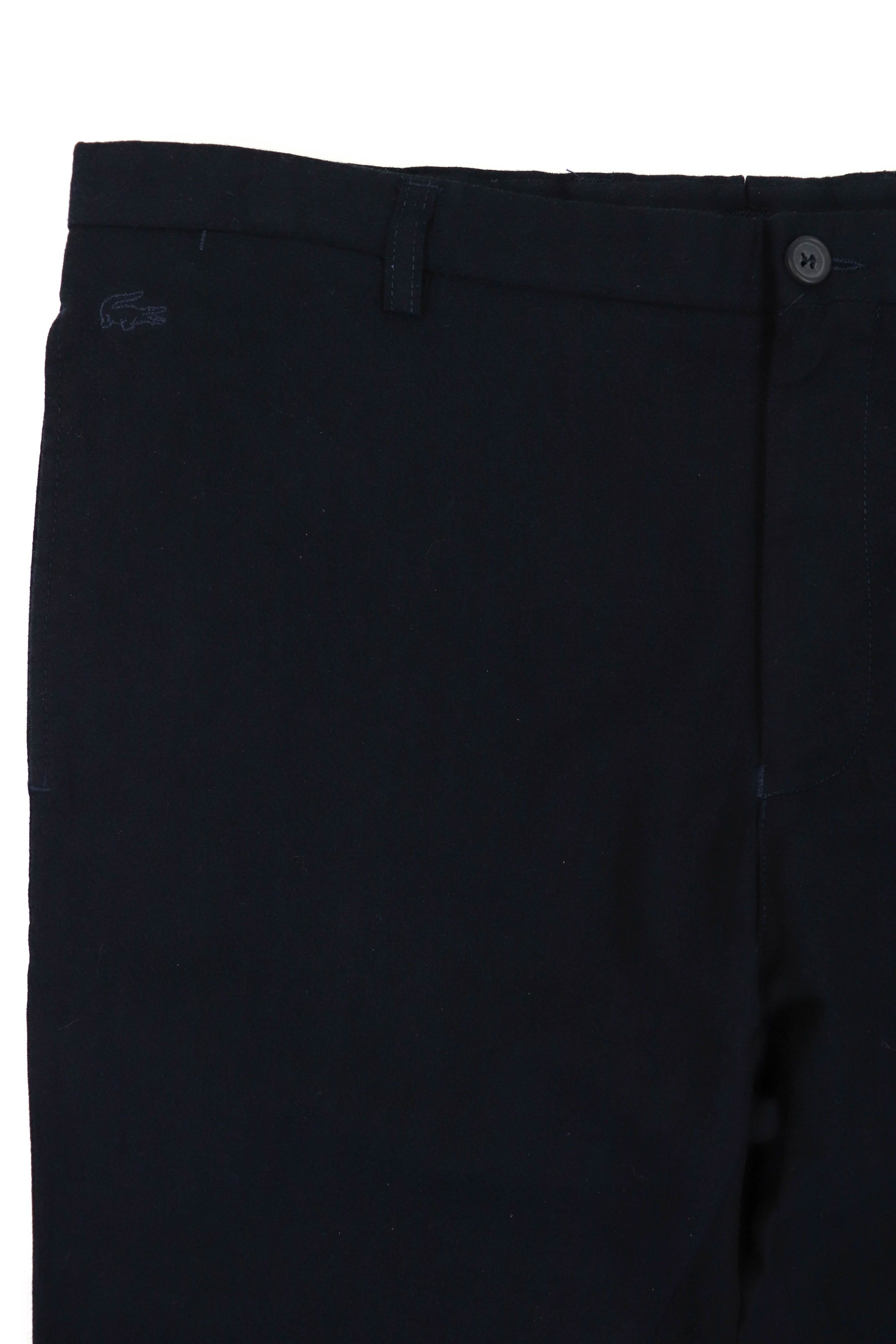 Lacoste Lacoste Slim Fit Men’s Dark Blue Wool Cotton Slim Fit Pants Size US 33 - 5 Thumbnail