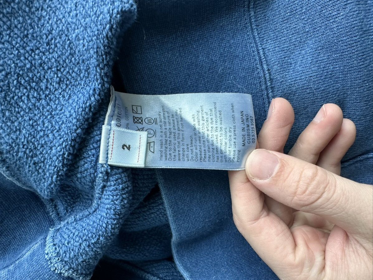 Visvim ICT indigo jumbo hoodie Size US M / EU 48-50 / 2 - 4 Thumbnail