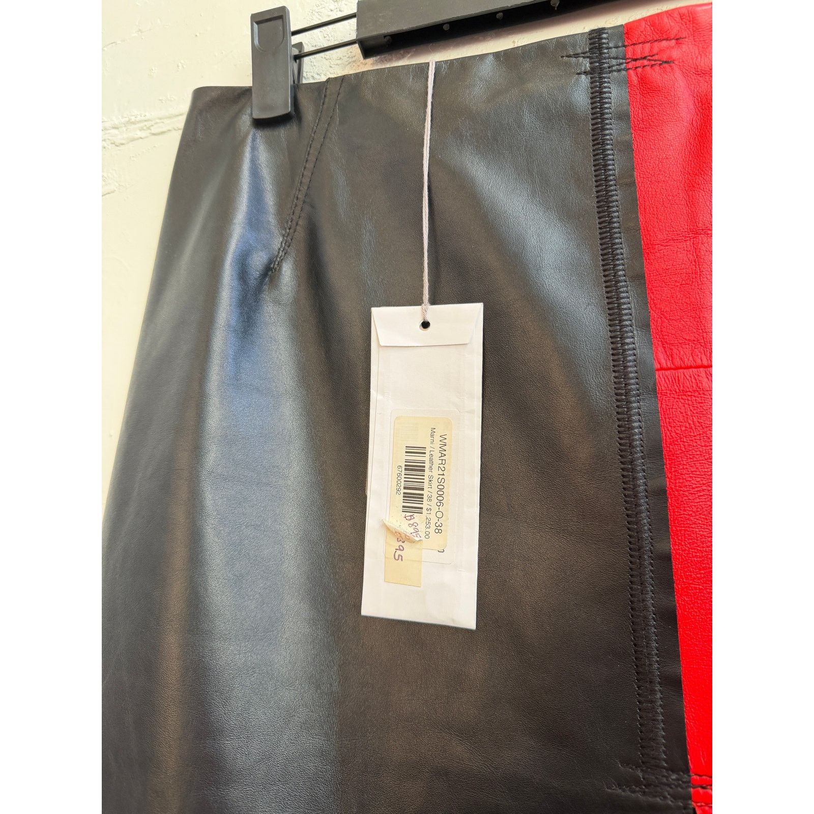 Marni Marni Leather Skirt Size 26" / US 2 / IT 38 - 4 Thumbnail