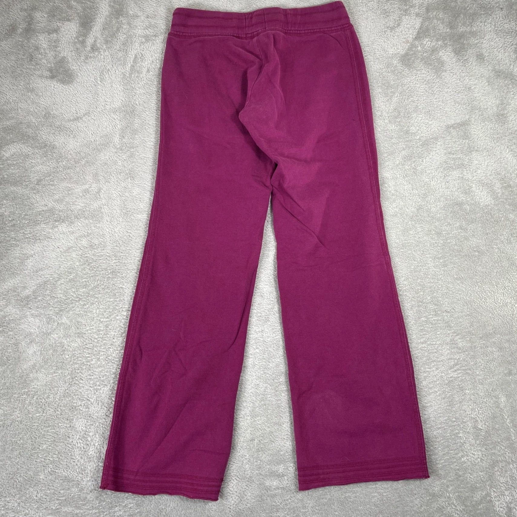 Vintage VINTAGE SO Sweatpants Womens M Wide-Leg Drawstring Lounge Pants Purple Y2K Vintage 2000s Women’s Wide-Leg Track Pants Size 24" / US 00 / IT 34 - 2 Thumbnail