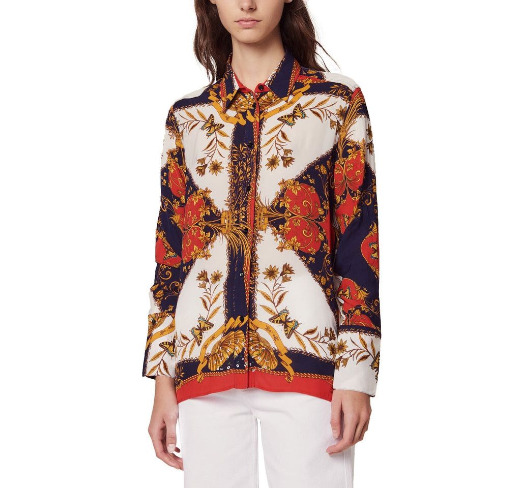 Sandro Sandro floral and butterfly print blouses Size S / US 4 / IT 40 - 3 Thumbnail