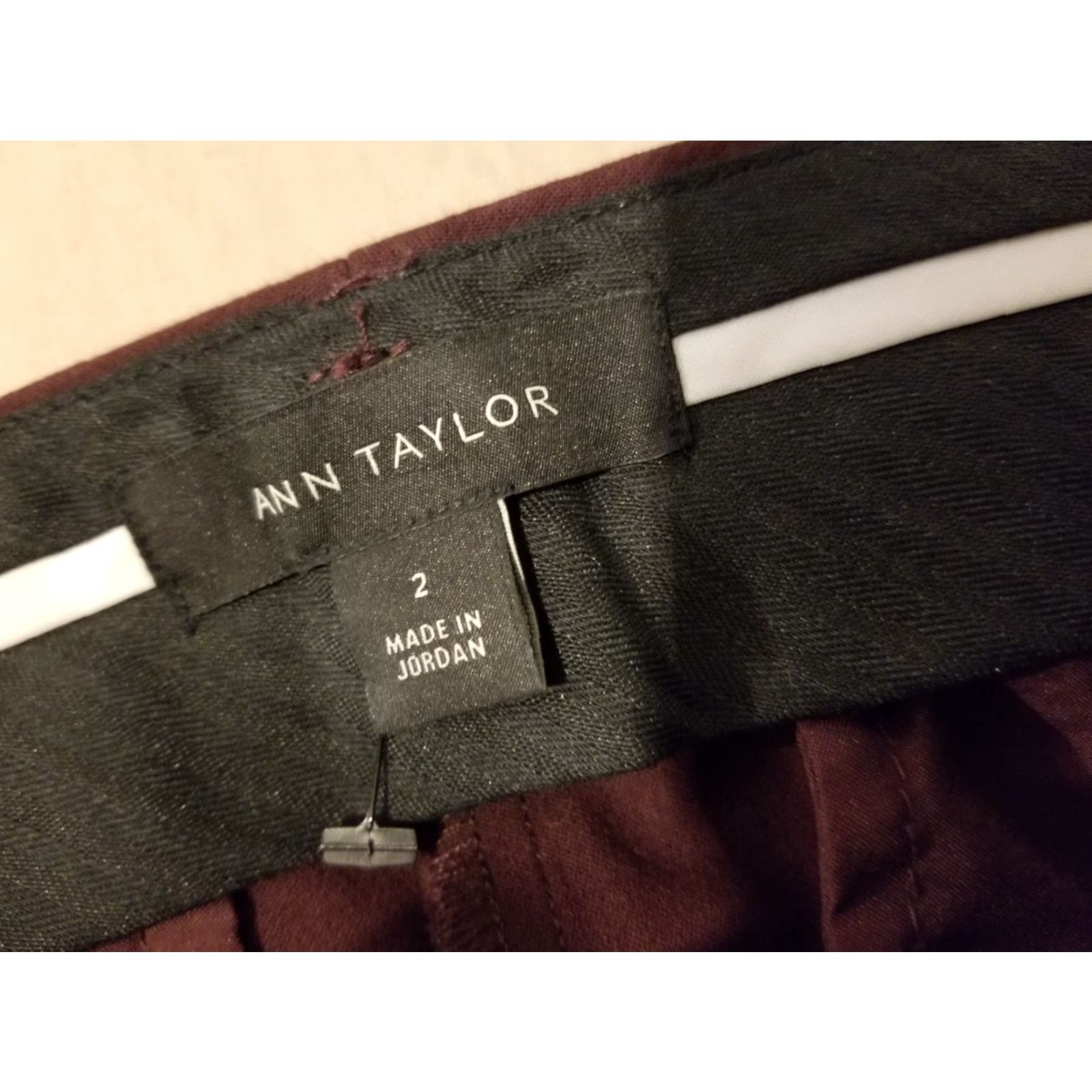 Ann Taylor Ann Taylor Dress Pants Women 2 Beige Pants Chino Slacks Trouser Size 26" / US 2 / IT 38 - 6 Thumbnail