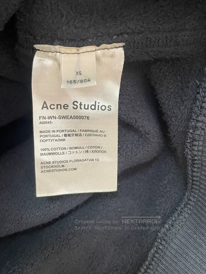 Acne Studios Acne Studios Reverse Letter Sweatshirt, Loose Fit, Vintage Size US XS / EU 42 / 0 - 8 Thumbnail