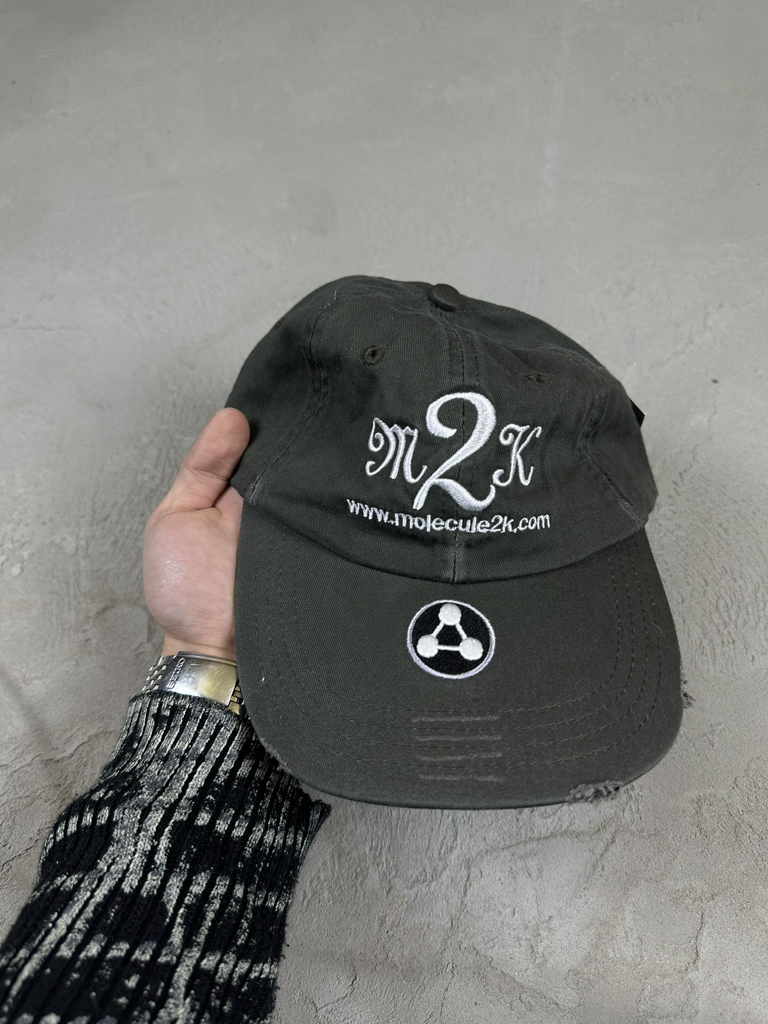JNCO × Vintage 00s Vintage Y2k Molecule Hiphop Rap Cap Size ONE SIZE - 2 Thumbnail