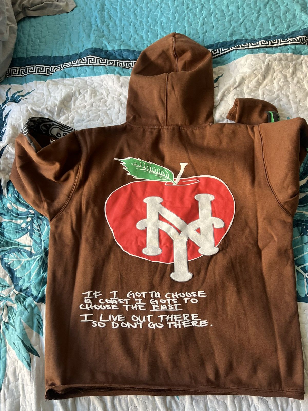 Homme + Femme La Homme + Femme “LA TO NYC” Brown Hoodie. Size US S / EU 44-46 / 1 - 3 Thumbnail