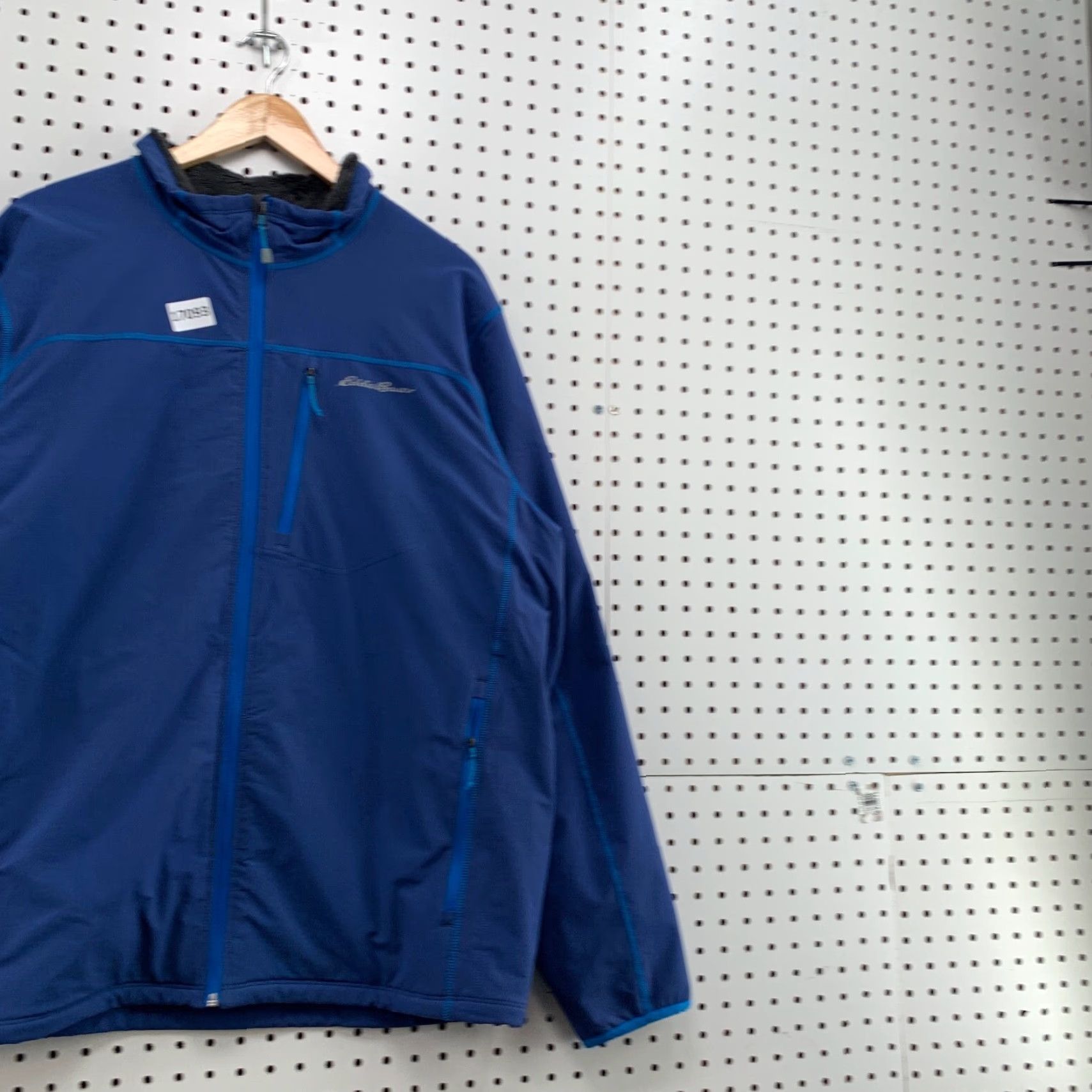 Eddie Bauer Eddie Bauer Jacket Blue Mens XL Full Zip Soft Fleece Sherpa Lined 26X30 Windbreaker Regular Polyester Jacket Mens XL Blue Sherpa Lined Full Zip Size US XL / EU 56 / 4 - 4 Thumbnail