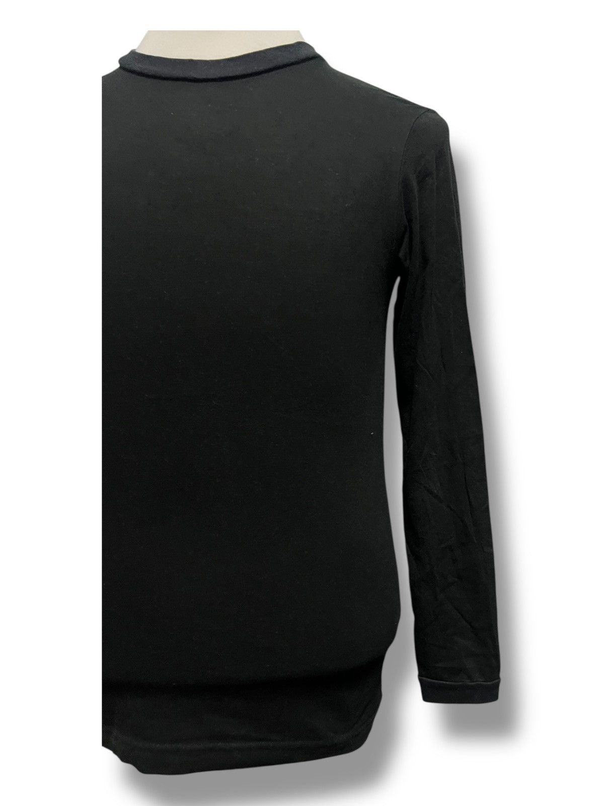 Good Enough Resonate R.S.N.T. Long Sleeve Black Tee | Minimal Streetwear Size US S / EU 44-46 / 1 - 8 Thumbnail