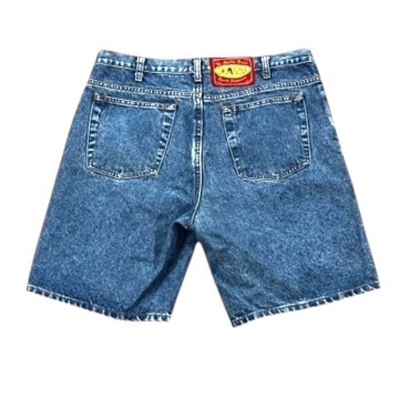 Other VINTAGE Two Pepper Denim Jean Shorts High Rise Sz 32 Cotton Size 32" / US 10 / IT 46 - 5 Thumbnail