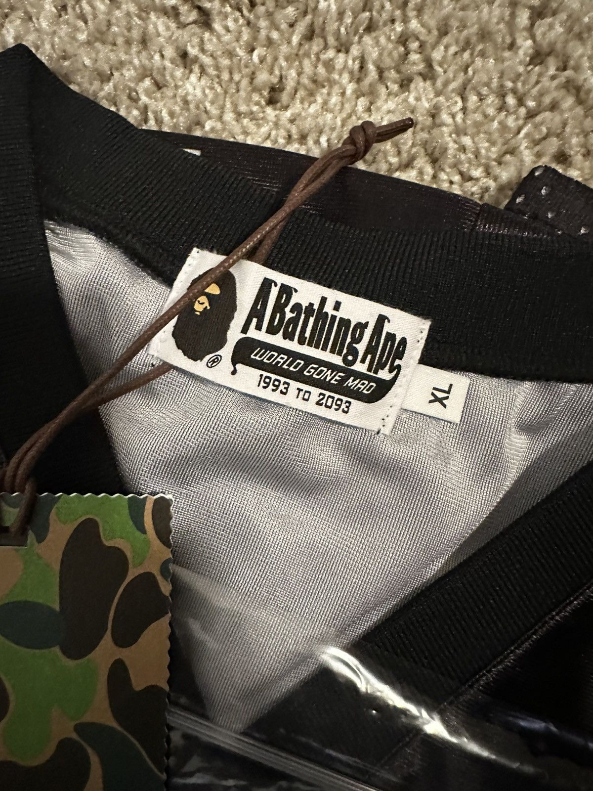 Bape GOAT Exclusive Football Jersey Size US XL / EU 56 / 4 - 3 Thumbnail