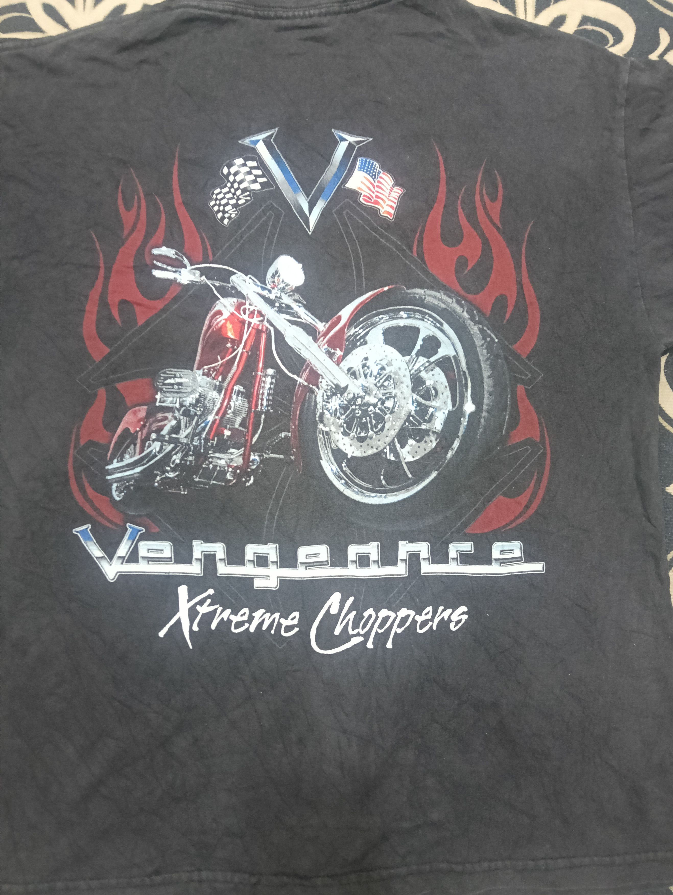 Harley Davidson Vintage Y2K Vengeance Xtreme Choppers Size US L / EU 52-54 / 3 - 1 Thumbnail