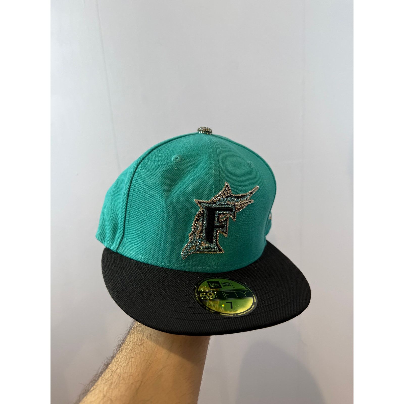 New Era New Era Florida Marlins Cap Size 40 - 1 Thumbnail