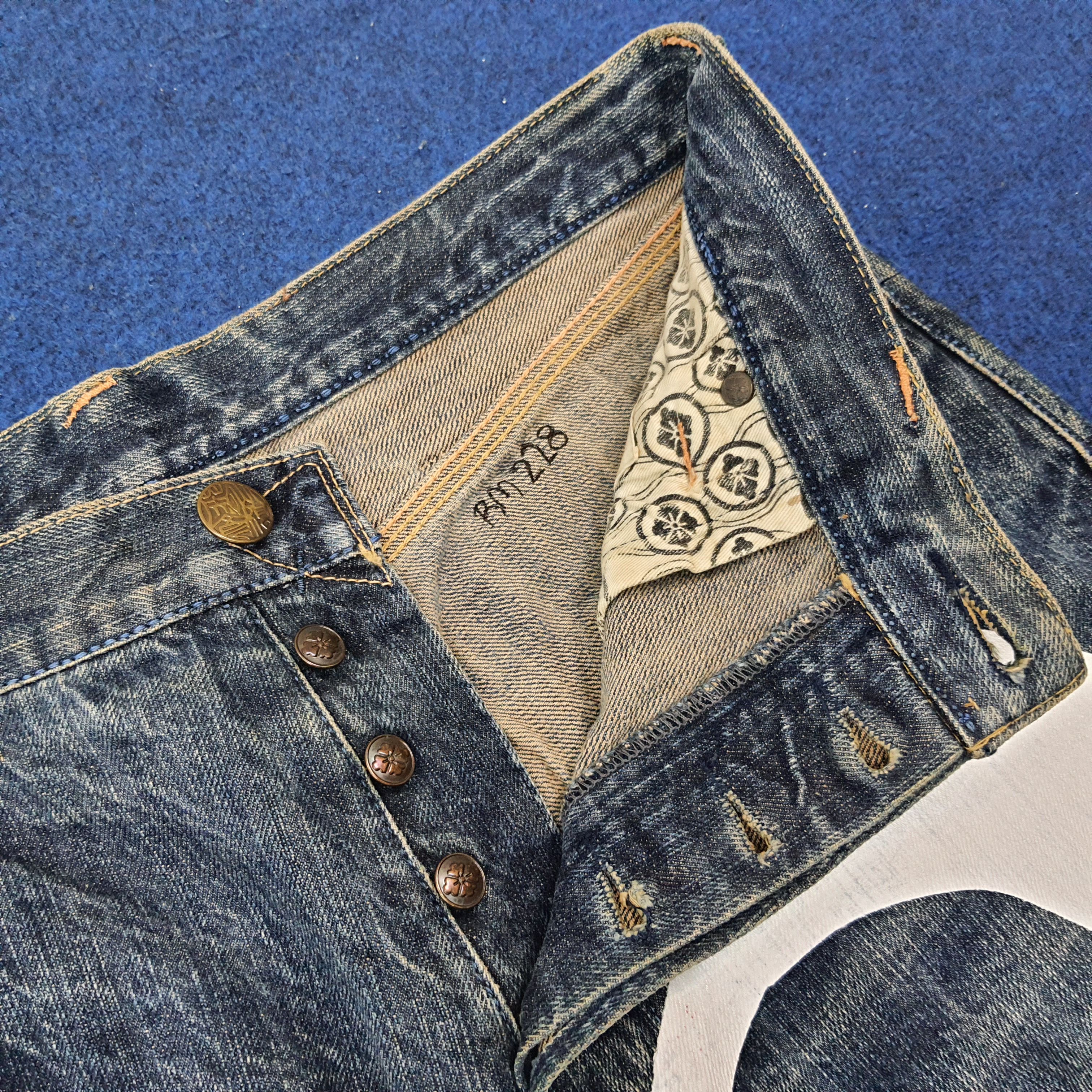 Evisu Vintage Evisu Japan Selvedge Custom Daicock Denim C272N30 Size US 33 - 9 Thumbnail