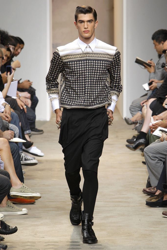 Givenchy SS10 Riccardo Tisci era Runway Drop Crotch Bermuda Size US 28 / EU 44 - 10 Thumbnail