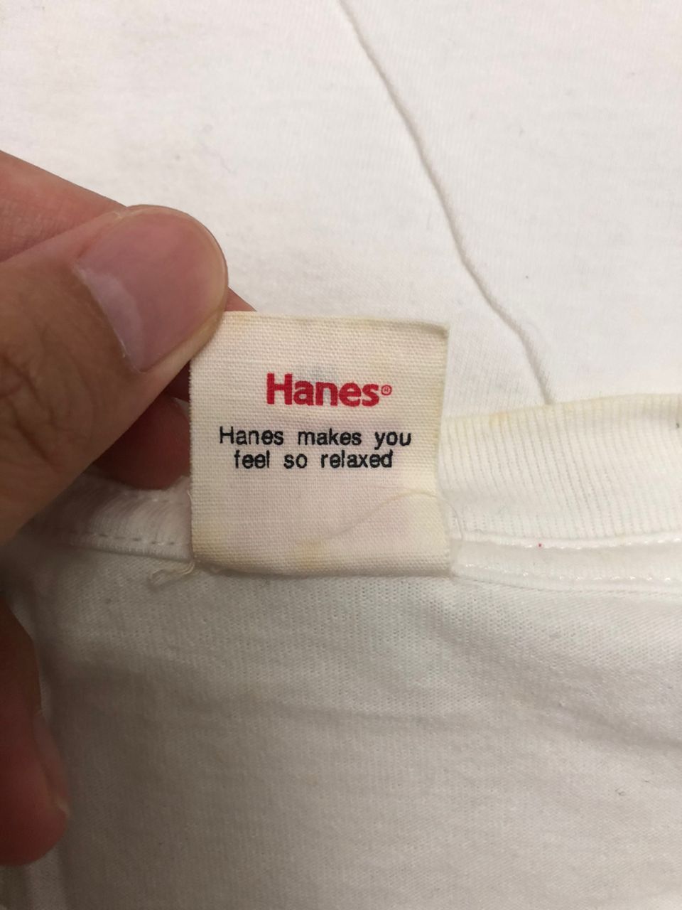 Vintage 🔥Vintage Deals🔥 Sweatshirt Hanes Spellout -Big Logo Size US M / EU 48-50 / 2 - 7 Thumbnail