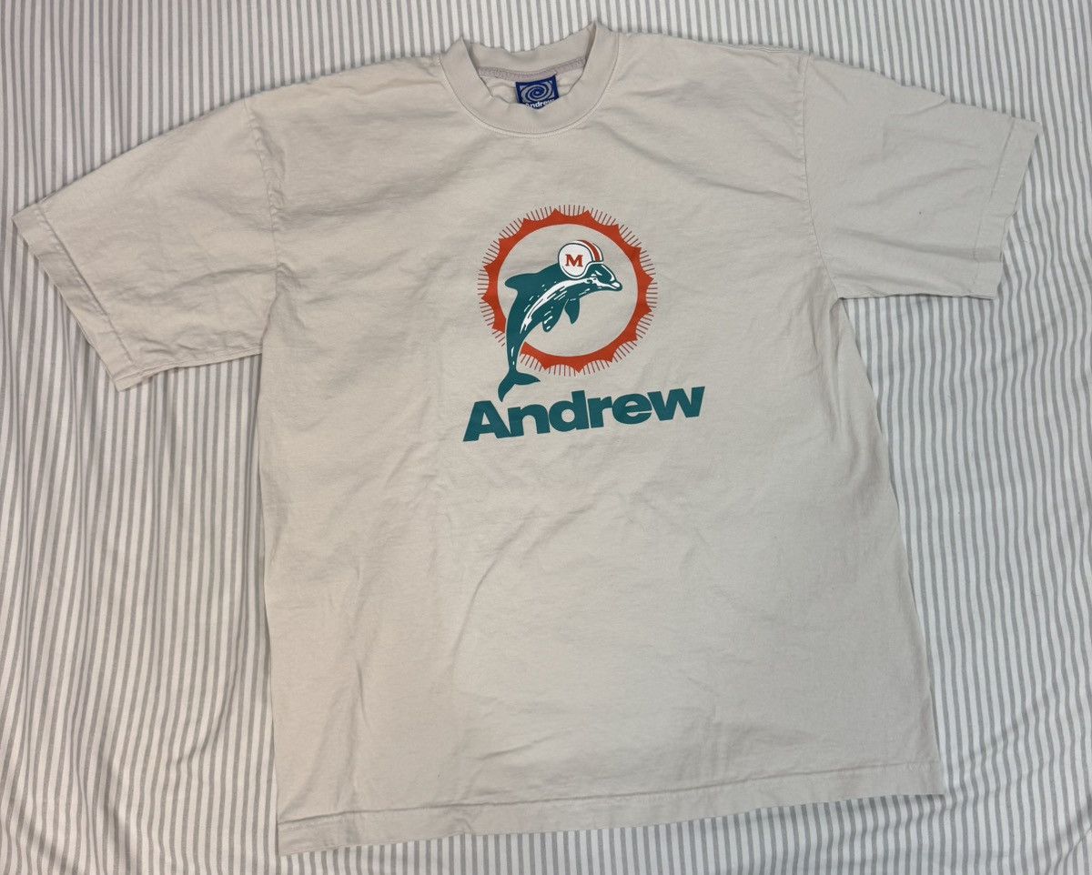 Andrew Andrew Miami Dolphins T-shirt Size US L / EU 52-54 / 3 - 1 Thumbnail