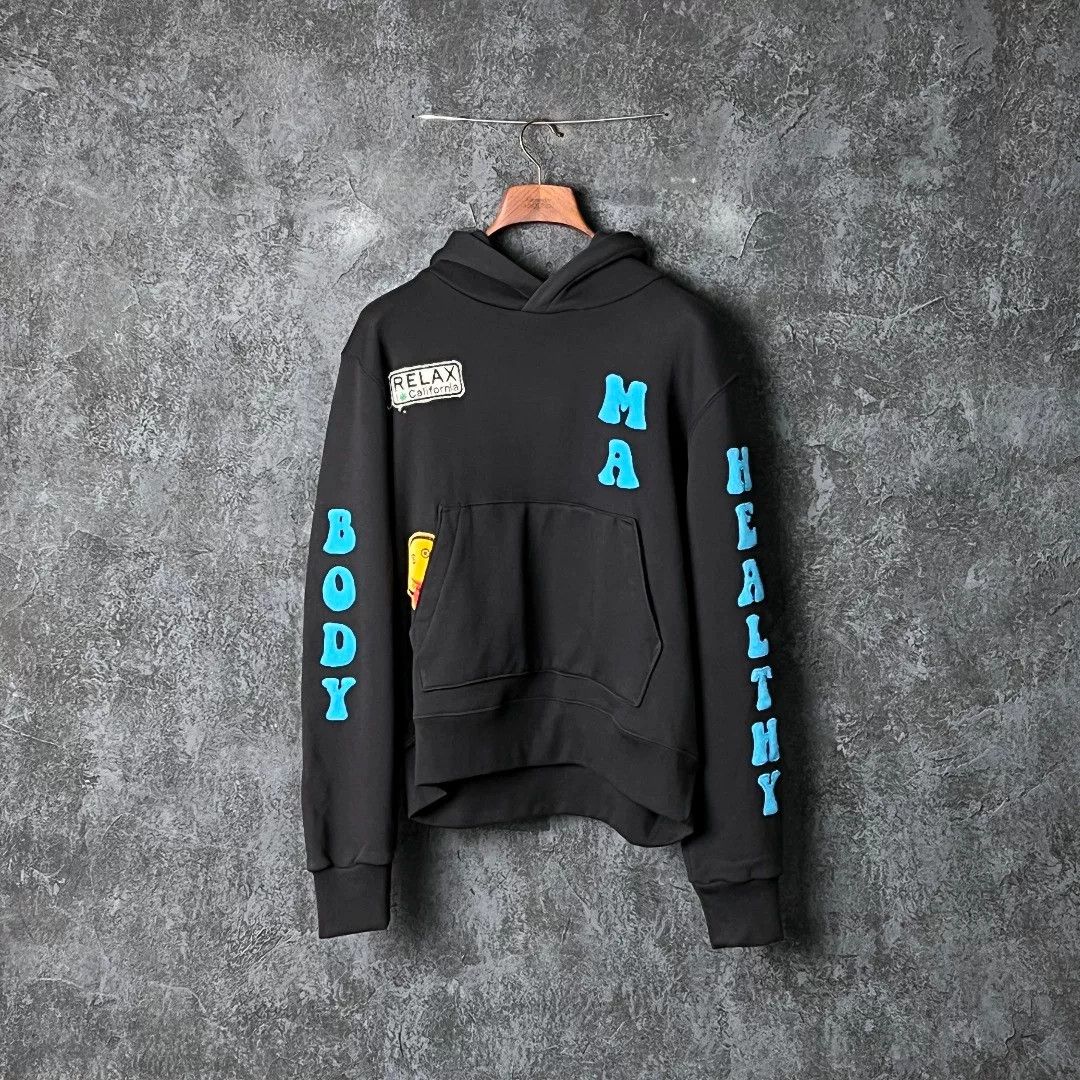 Amiri Amiri Cotton Embroidered Hoodie l Men Size US L / EU 52-54 / 3 - 1 Thumbnail